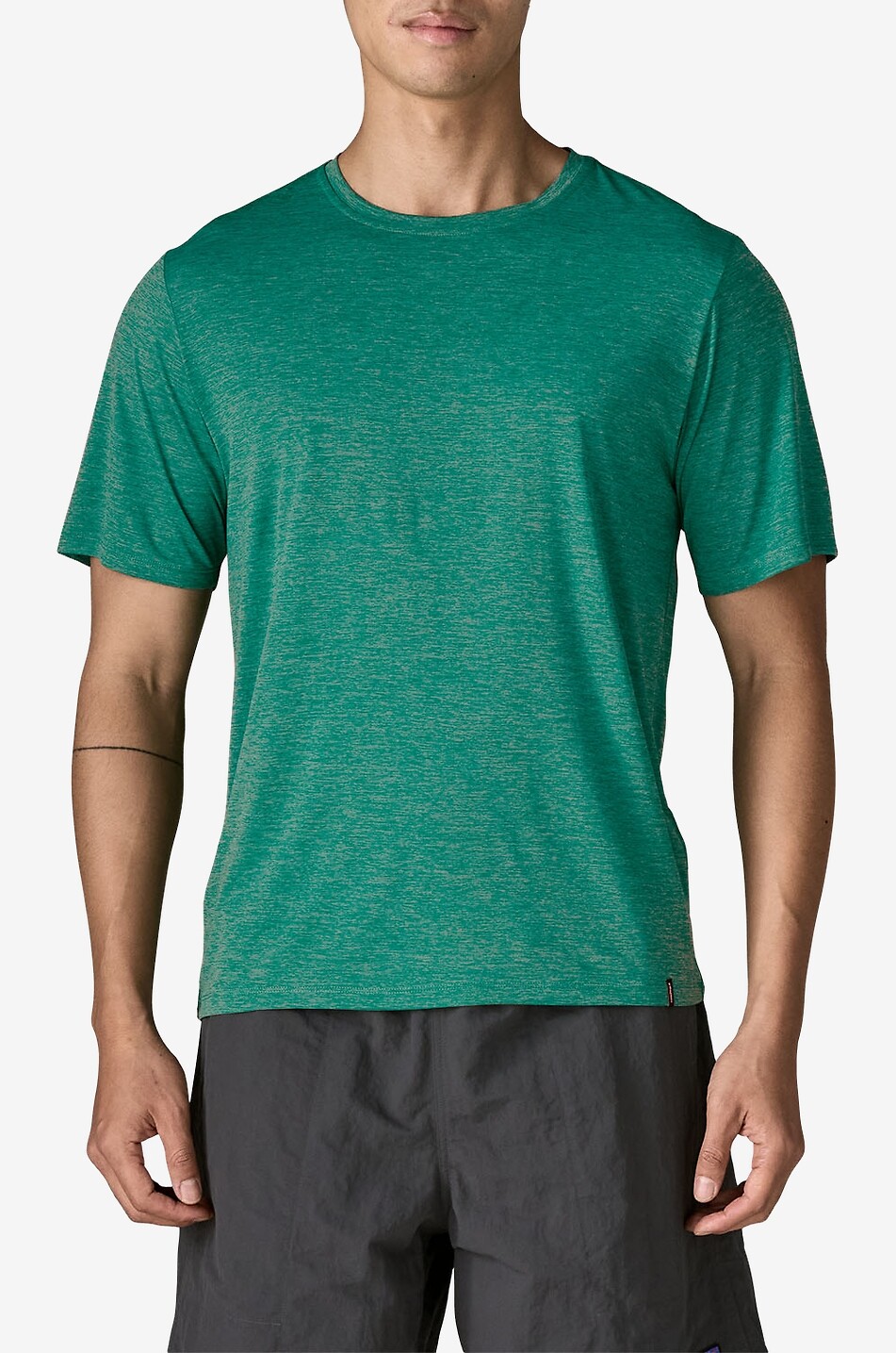 PATAGONIA Capilene Cool Daily printed jersey round-neck t-shirt Men GREEN 3