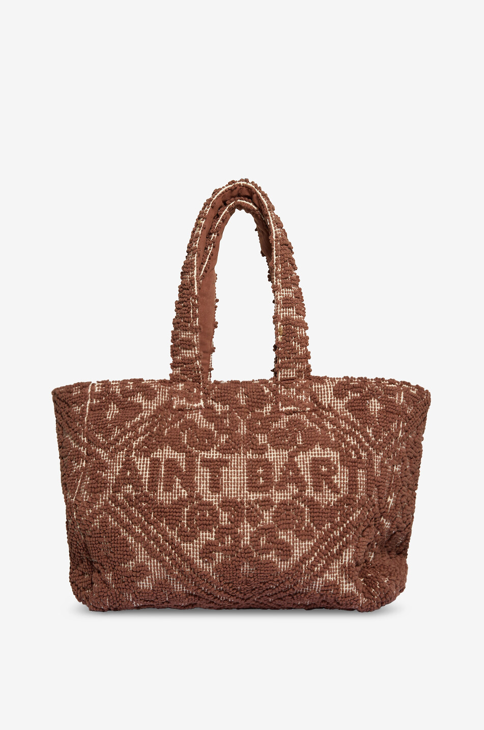 Vanity Tufting terry cotton tote bag
