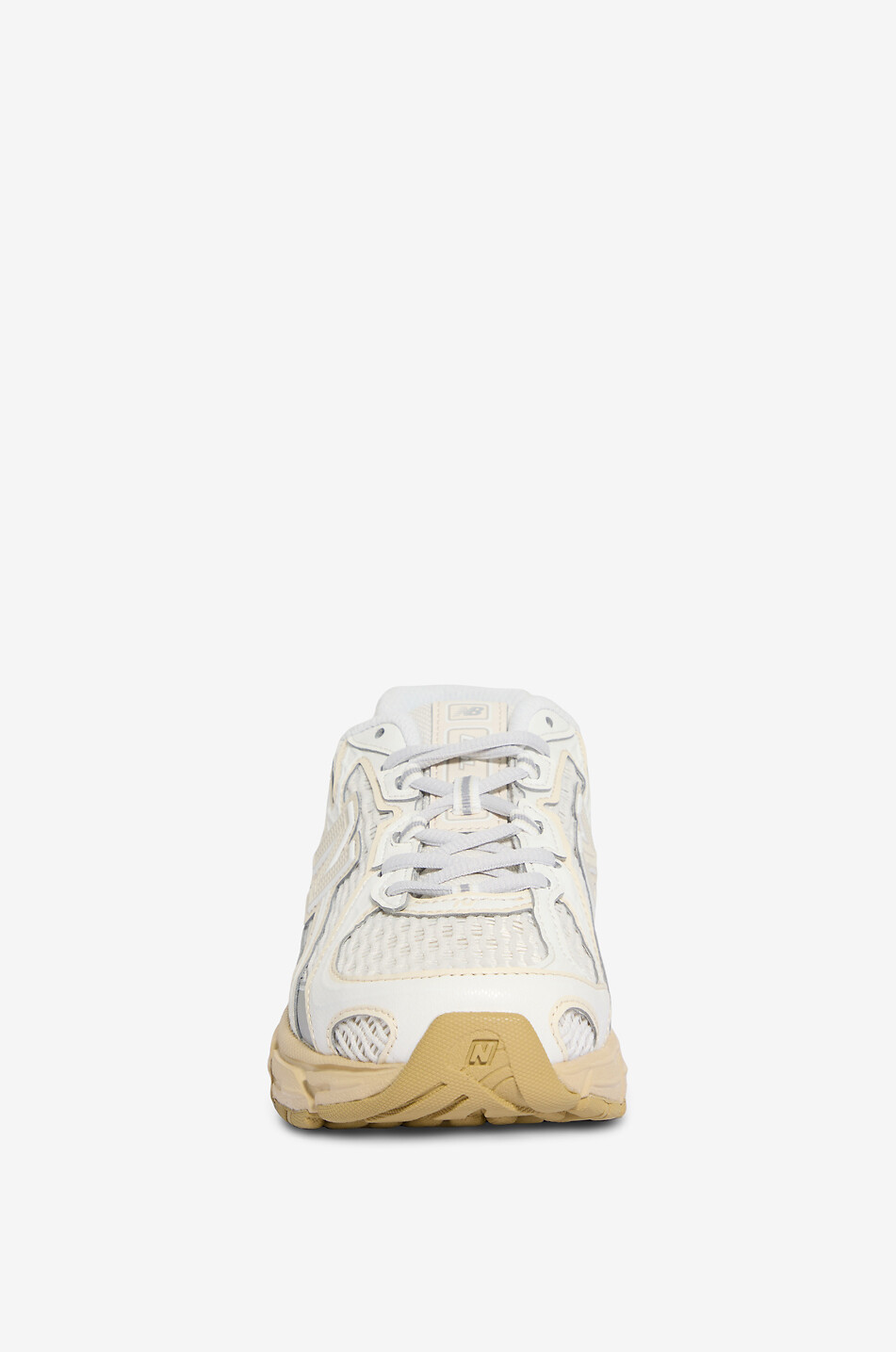NEW BALANCE Niedrige Materialmix-Sneakers zum Schnüren 740 Damen BEIGE 3
