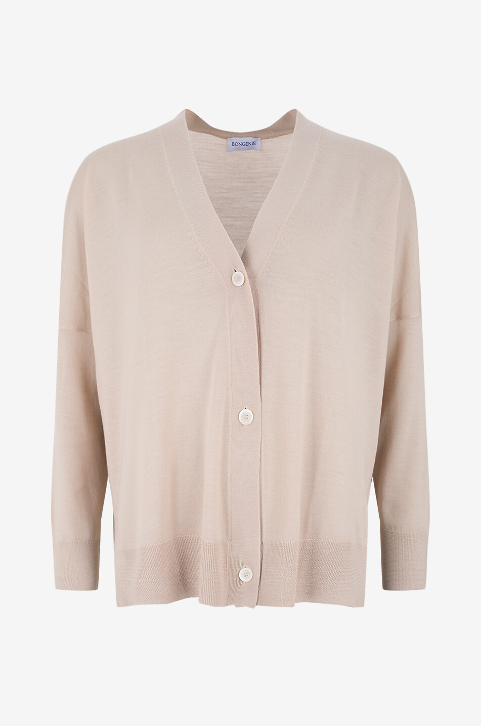 Gerader Cardigan aus Jersey-Stoff Tasmania