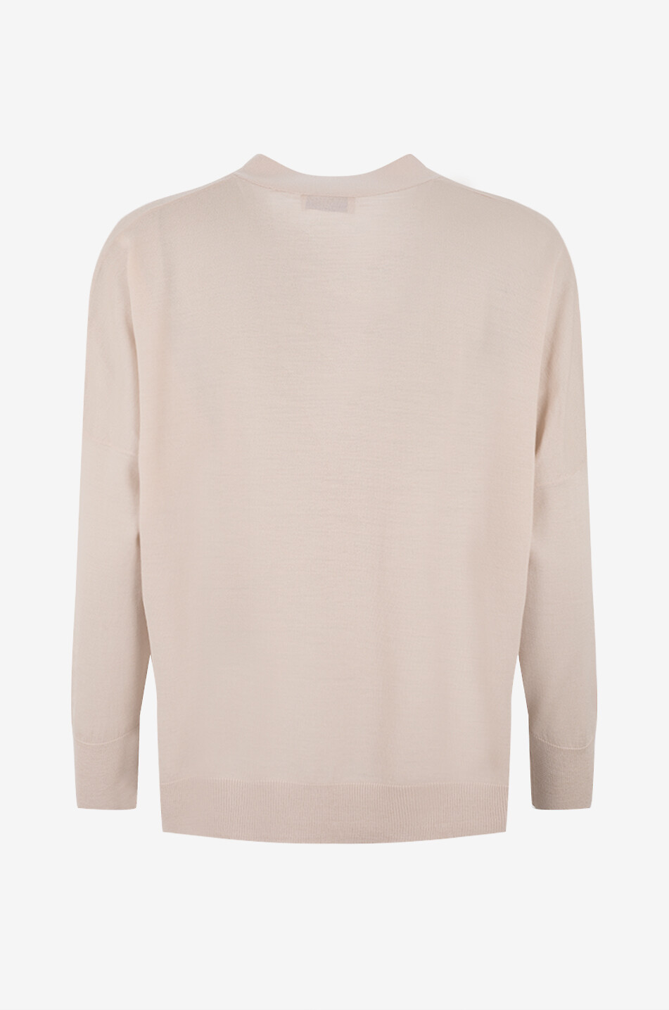 BONGENIE Gerader Cardigan aus Jersey-Stoff Tasmania Damen Hellbeige 2