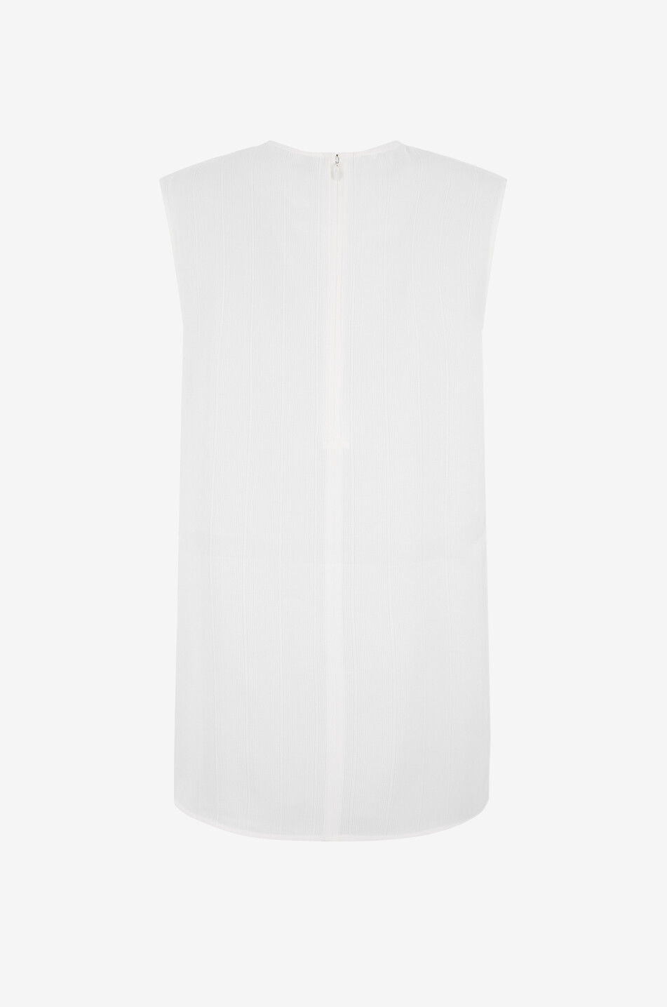 TOTEME Ärmelloses Top aus Viskose und Leinen Damen WEISS 2