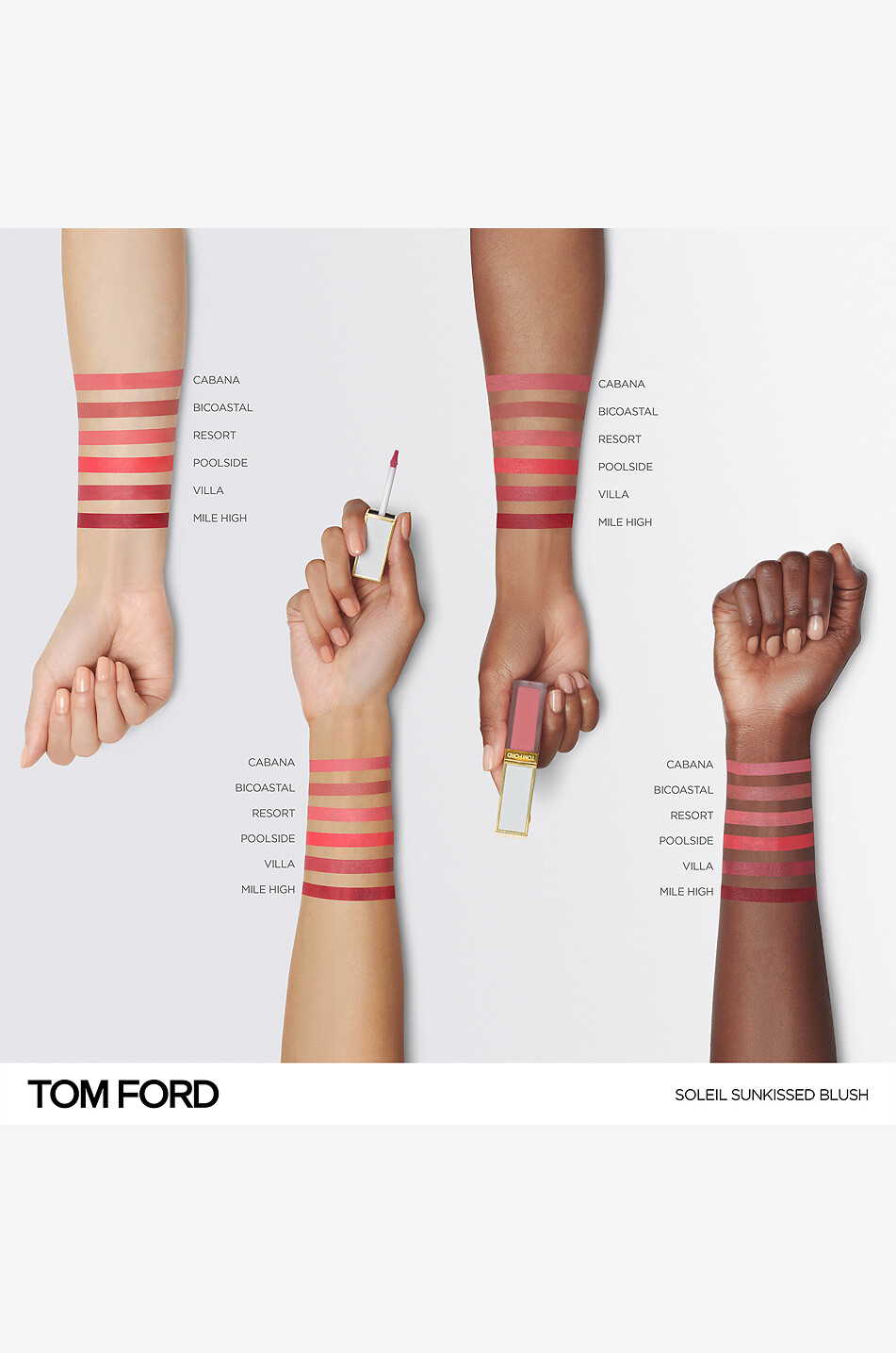 TOM FORD Soleil Golden Hour Rose Villa cream blush Women Colourless 4