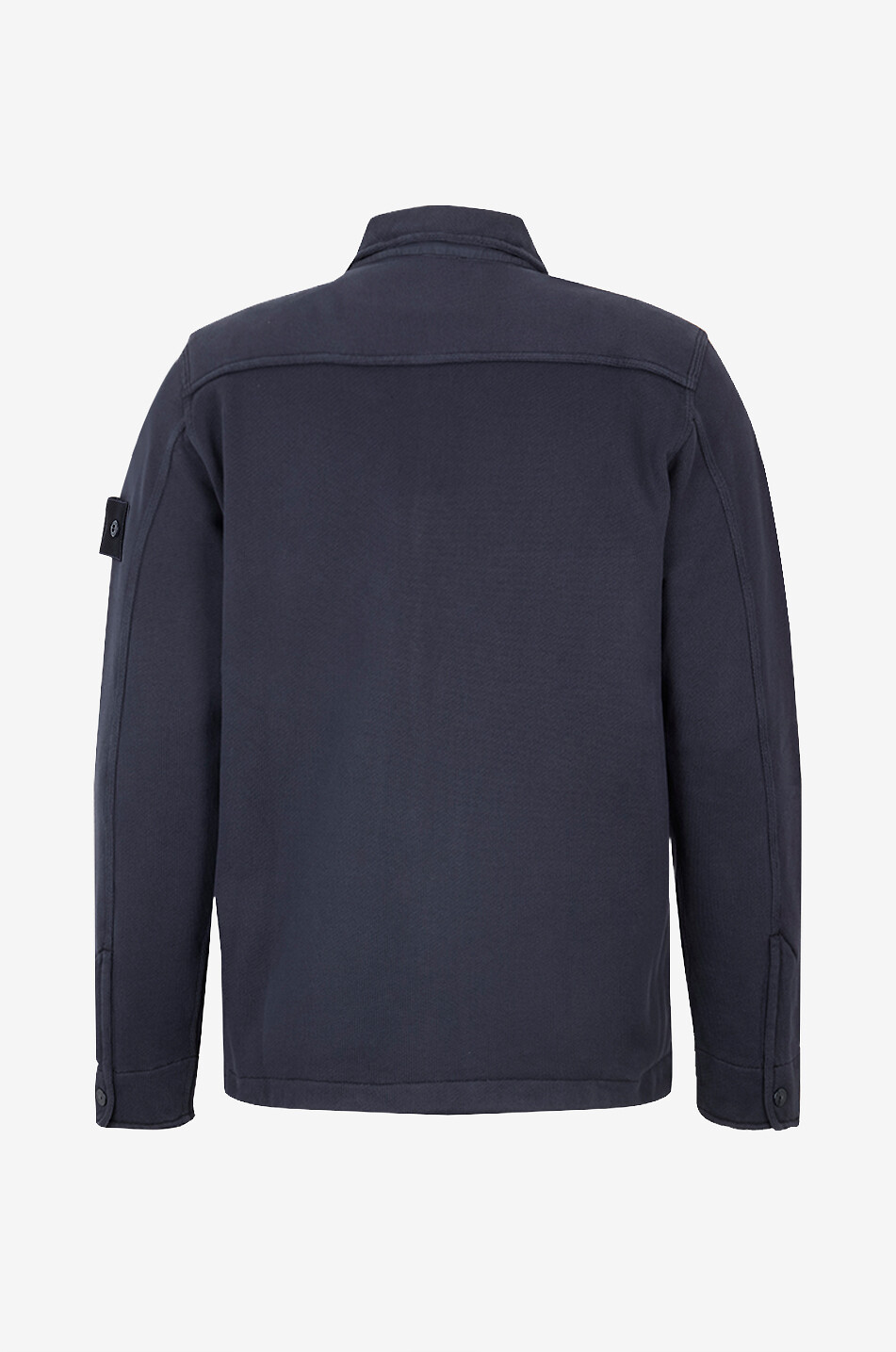 STONE ISLAND Überhemd aus Baumwollfleece 6100026 Herren DUNKELBLAU 2