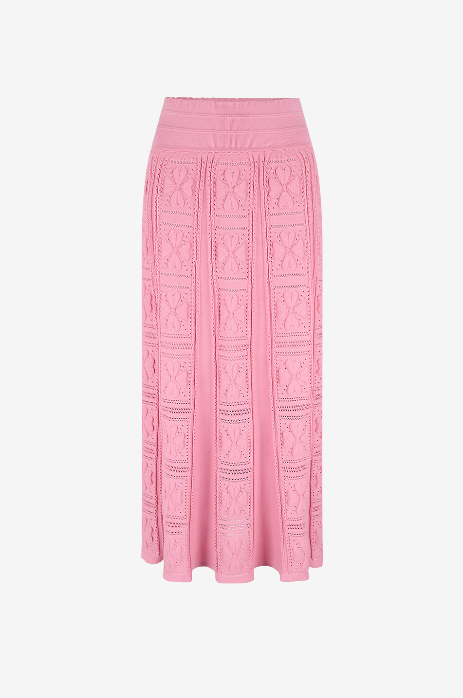 MOLLI Elda cotton knit long skirt Women PINK 1