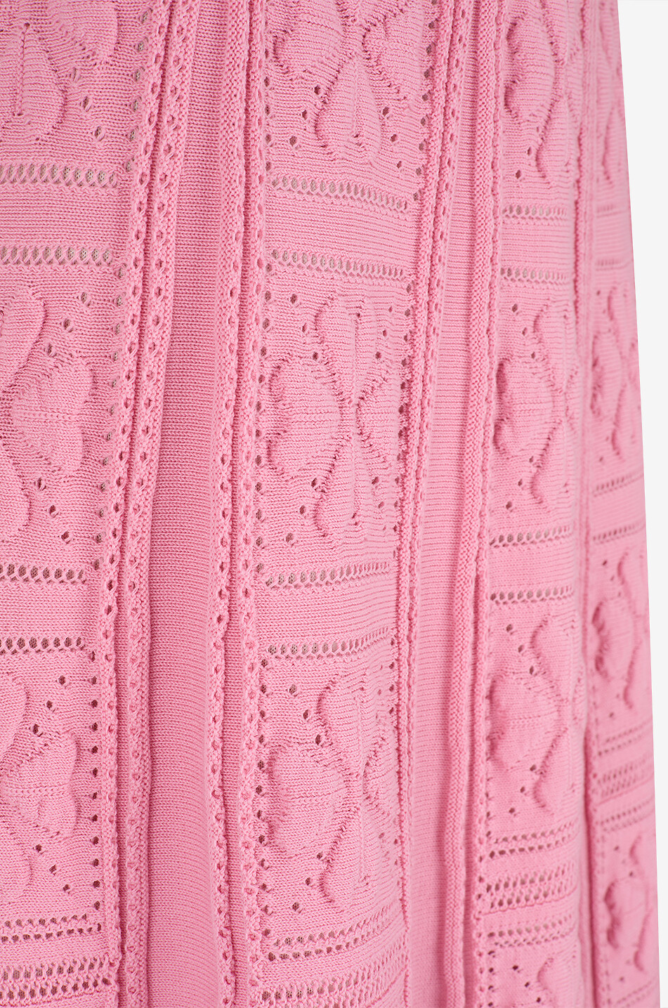 MOLLI Elda cotton knit long skirt Women PINK 3