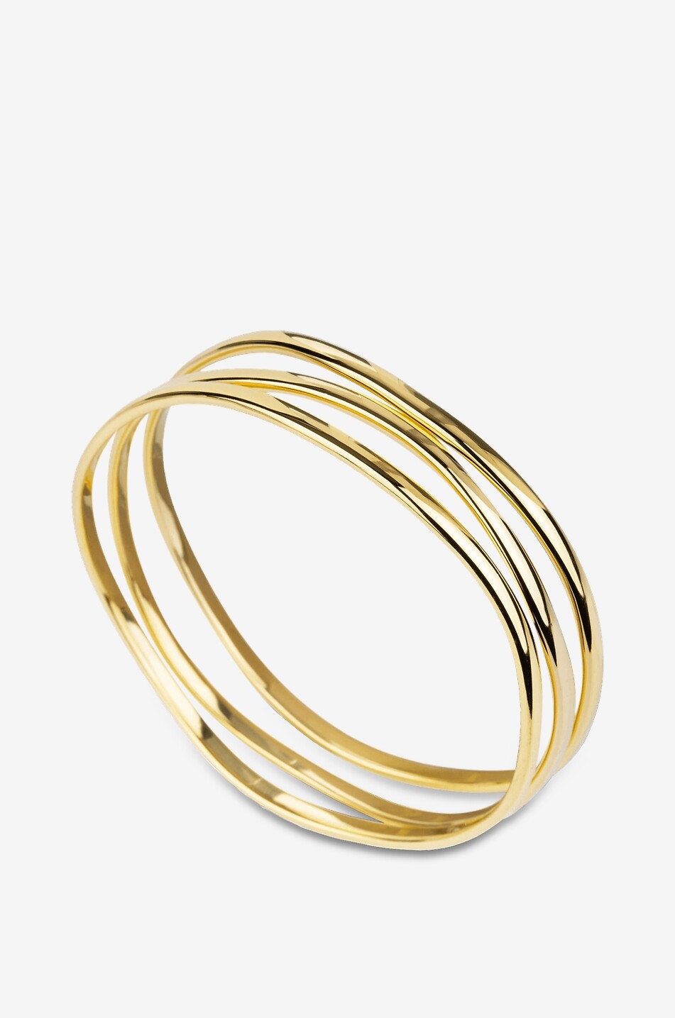 DAPHINE 3er-Set goldene Armreifen Moune Damen GOLDEN 1