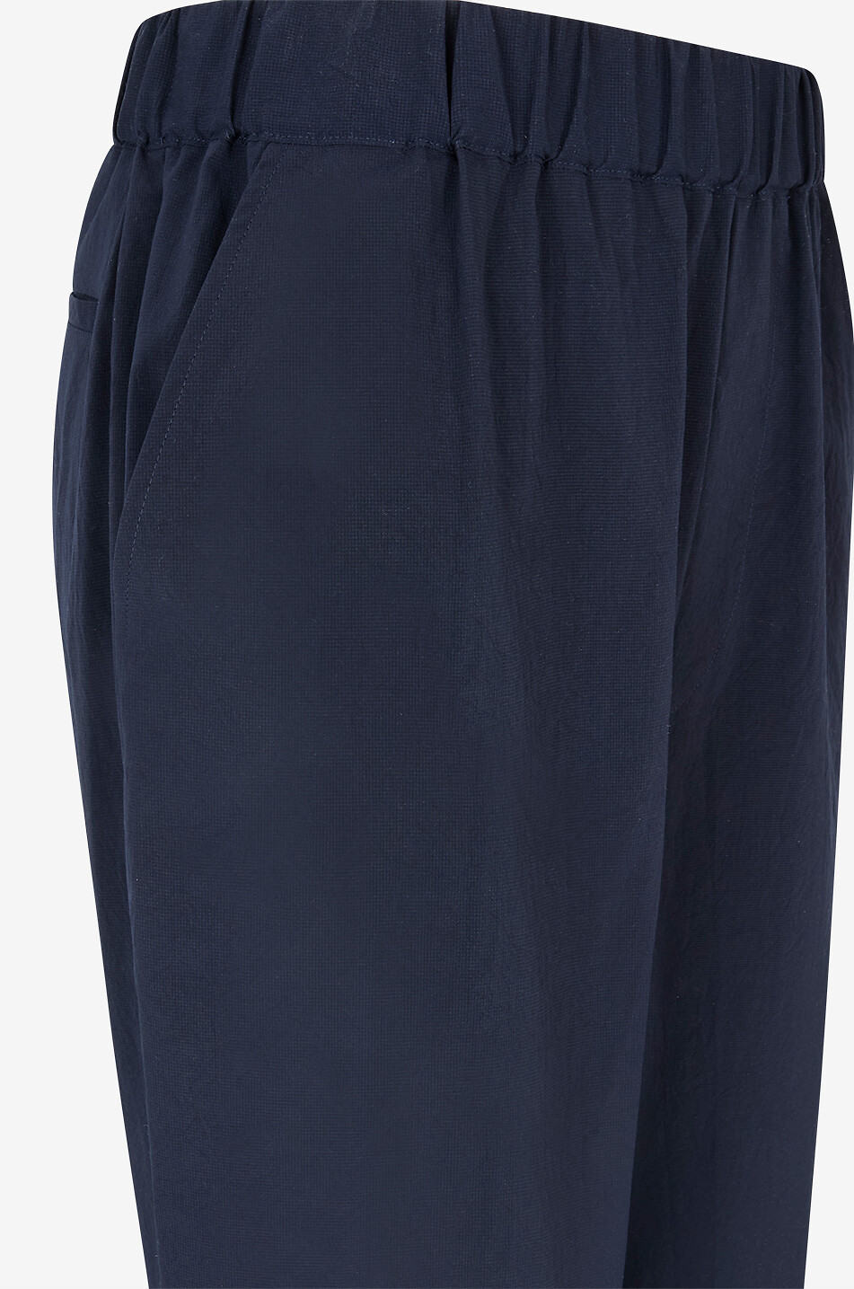 LIS LAREIDA Gerade weite Hose aus technischem Stoff Molly Damen SCHWARZ 3