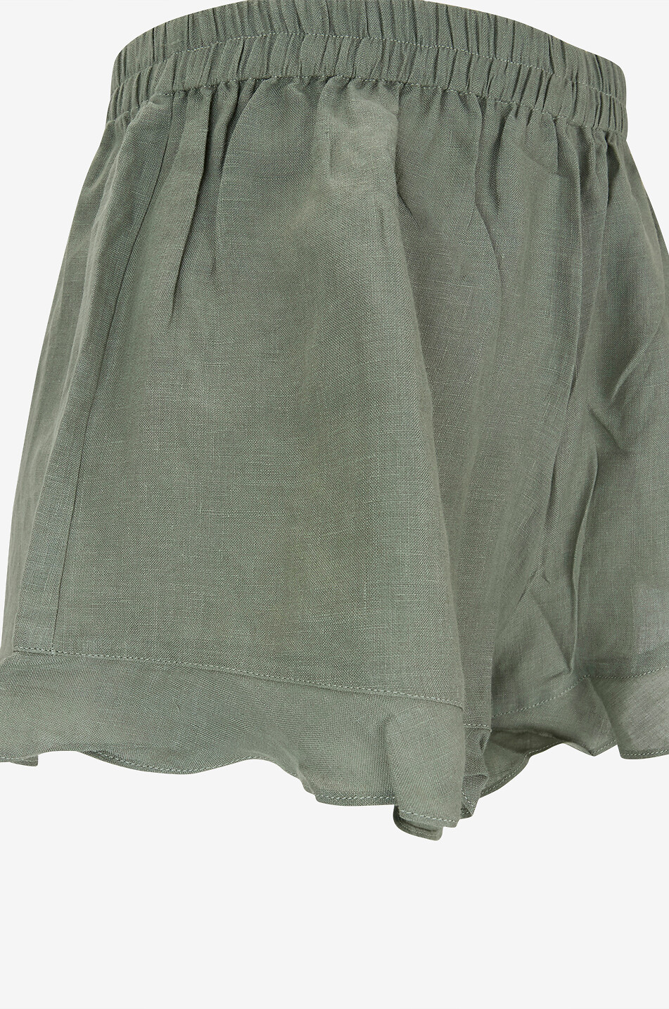 ARKITAIP Paula loose linen shorts Women GREEN 3