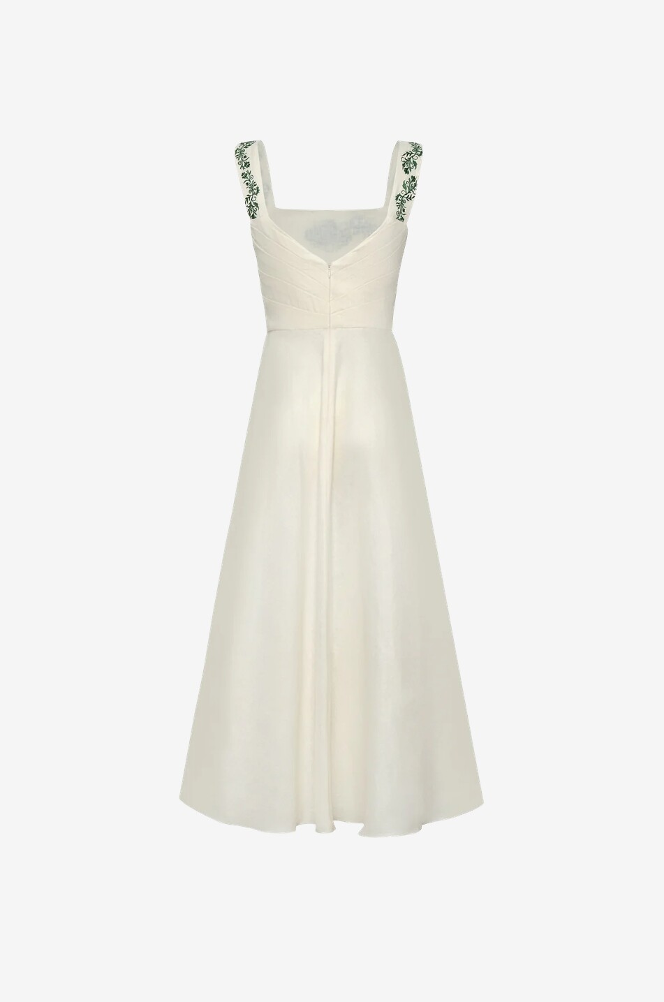 JUAN DE DIOS Besticktes Träger-Midikleid aus Leinen Noelia Damen BUNT 2