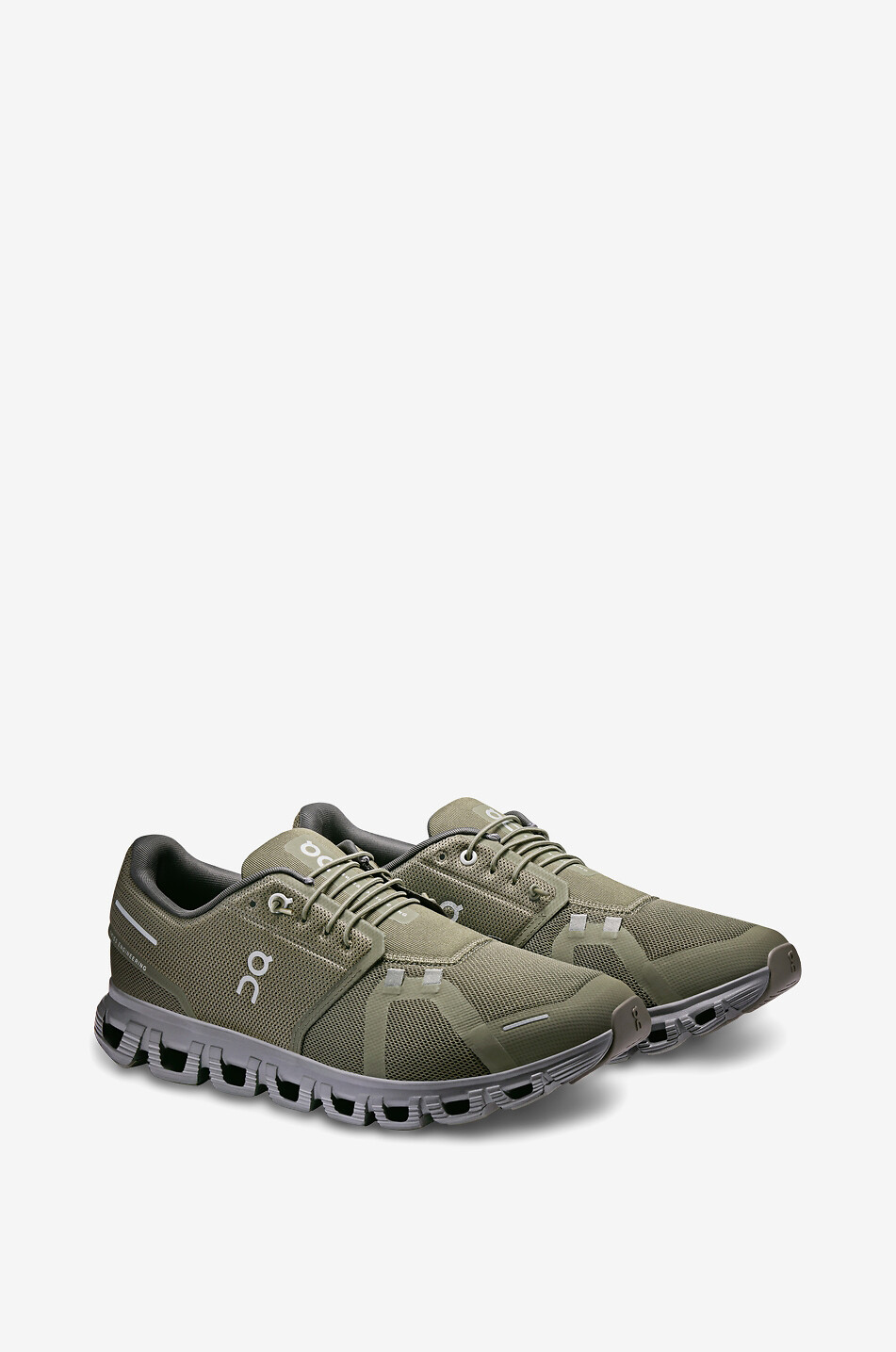 ON Cloud 6 running shoes Men DARK KHAKI 2