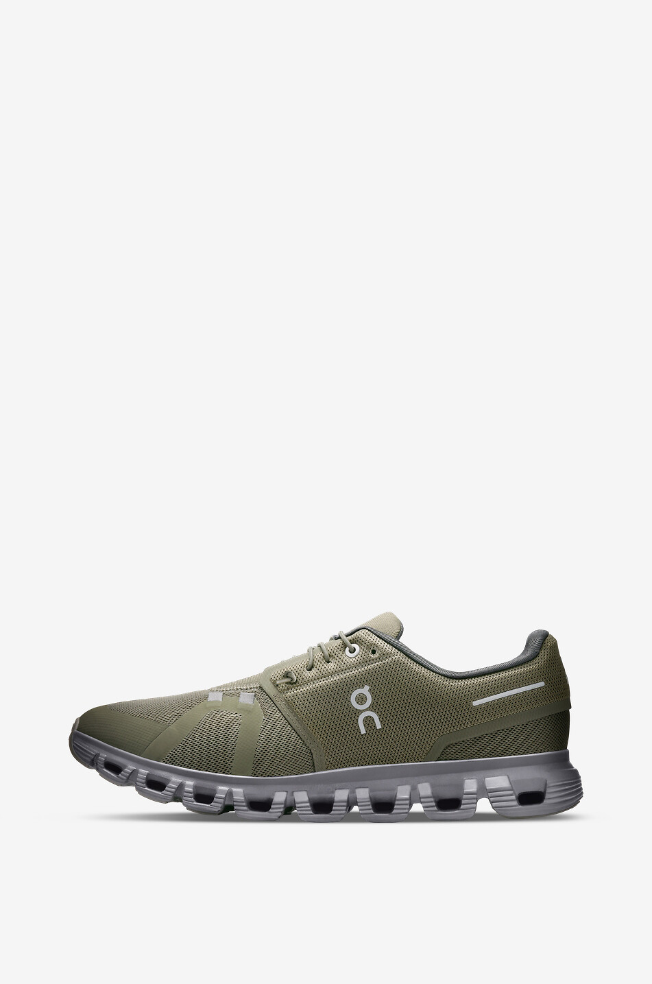 ON Cloud 6 running shoes Men DARK KHAKI 4