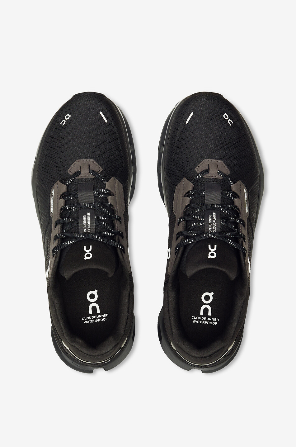 ON Cloudrunner 2 Waterproof waterproof running shoes Women BLACK 5