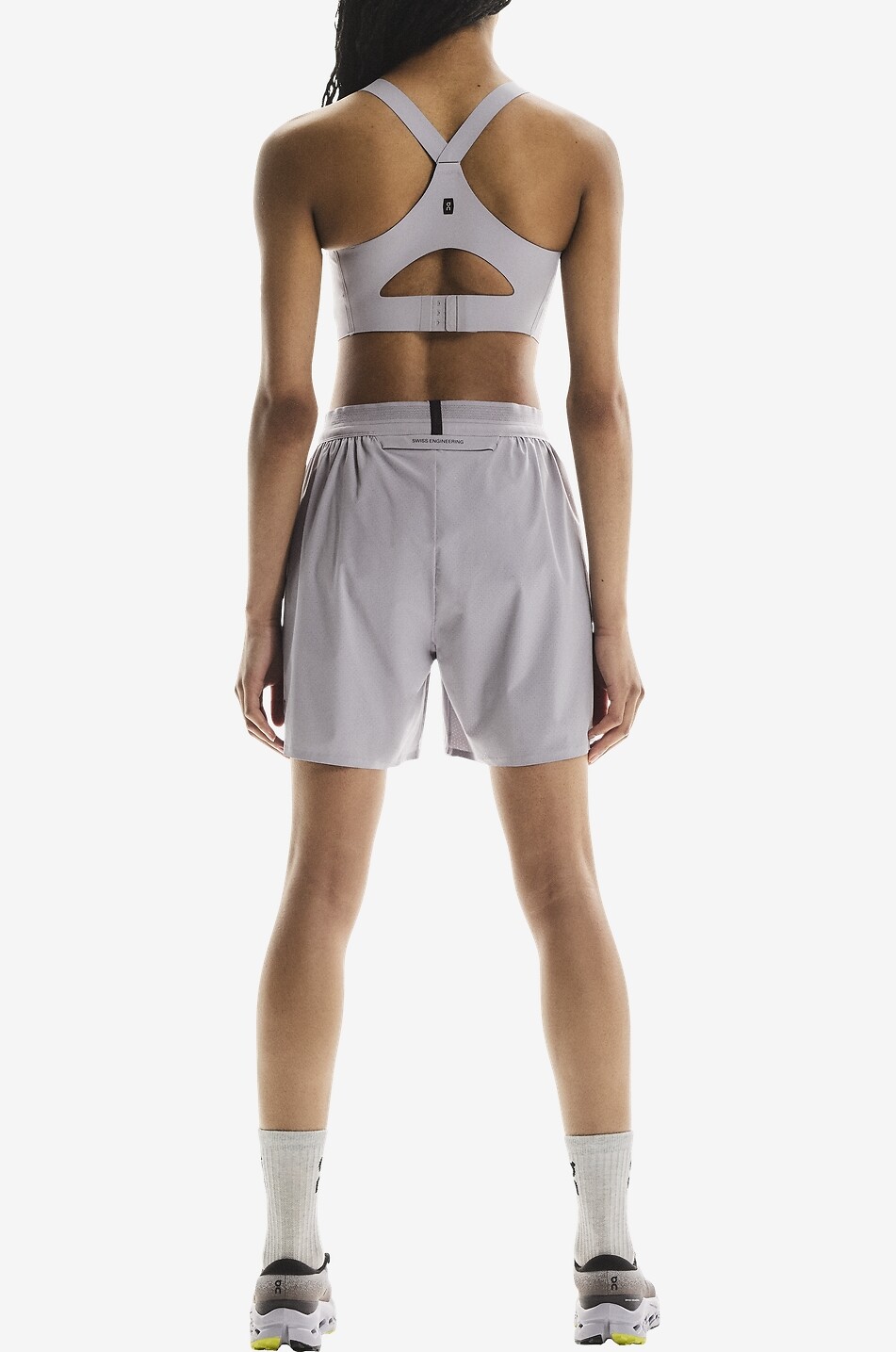 ON Performance 5" running shorts Women MEDIUM GREY 5