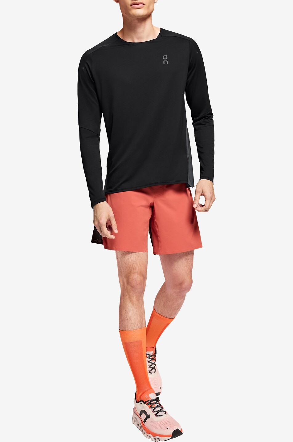 ON Performance long-sleeved crew-neck t-shirt Men MULTI COLOURED 4