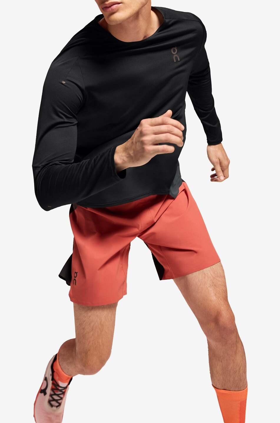 ON Performance long-sleeved crew-neck t-shirt Men MULTI COLOURED 5