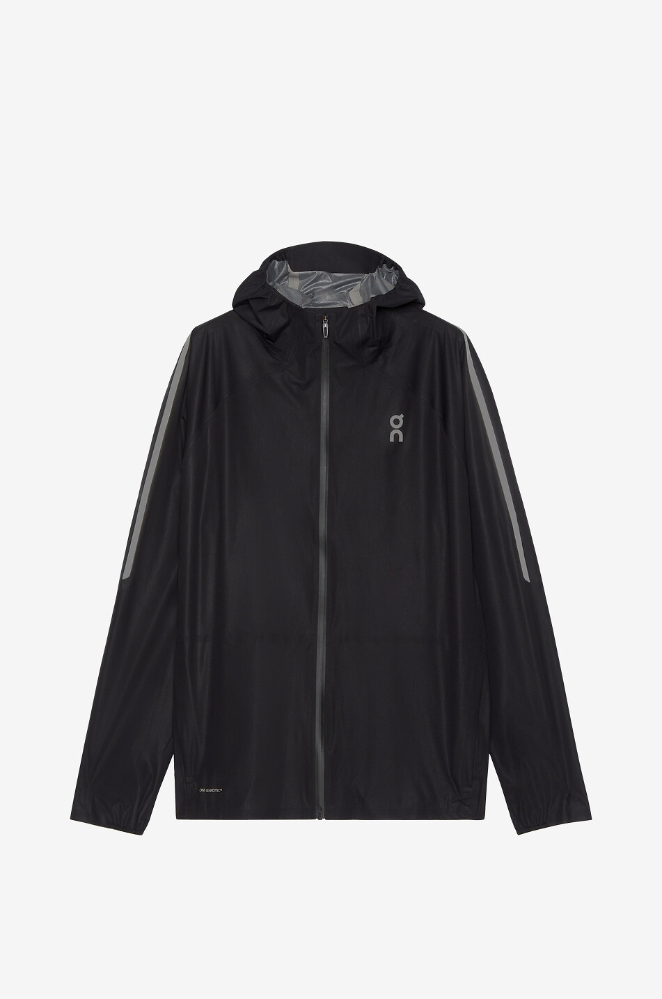 ON Windjacke mit Kapuze aus technischem Material Performance Herren SCHWARZ 1
