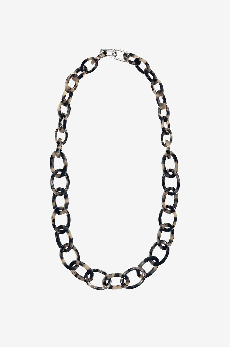 ORRIS LONDON Chunky chain-link necklace Women LIGHT BROWN 1