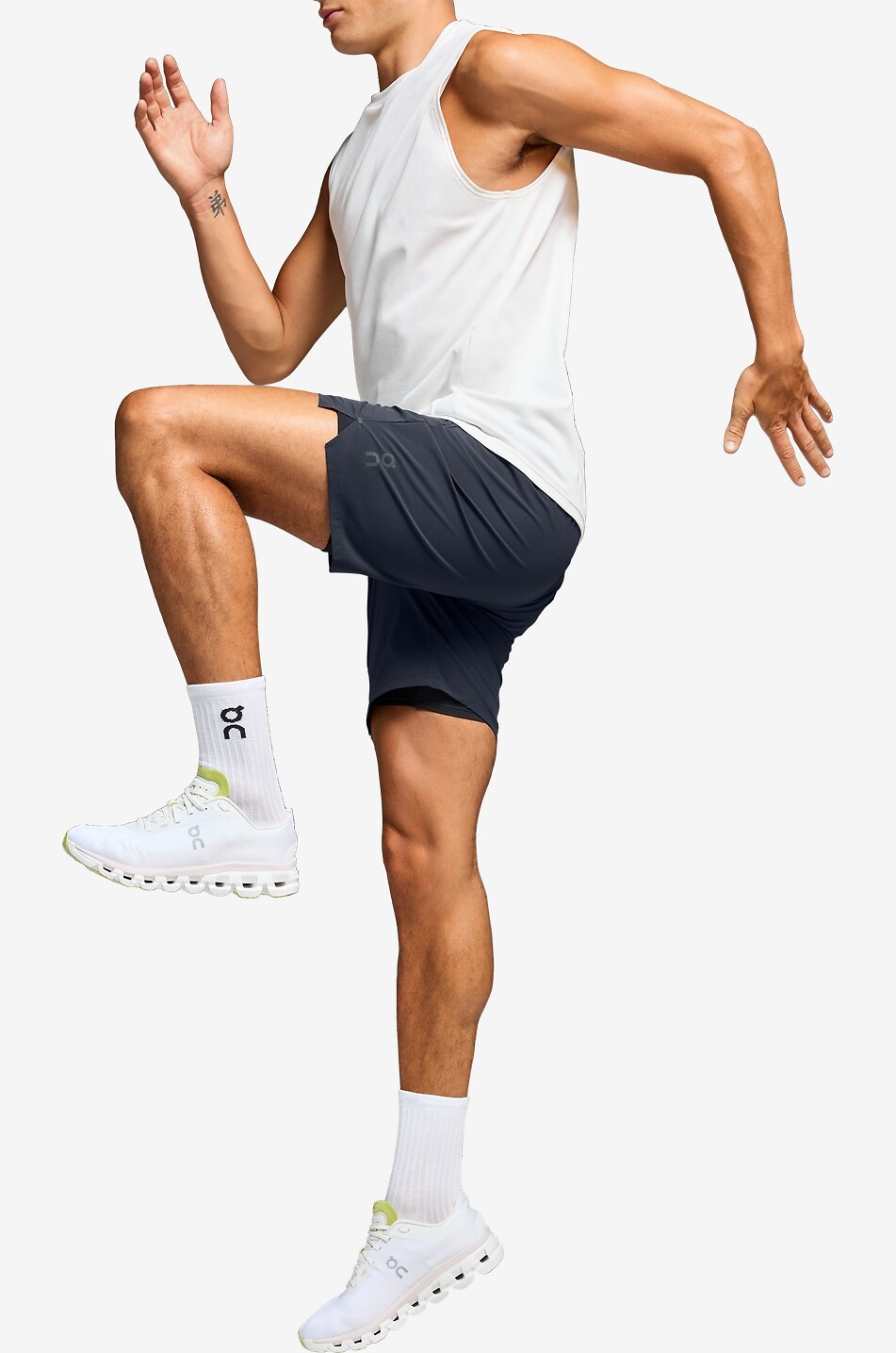 ON Short de running Performance Hybrid Homme BLEU 5