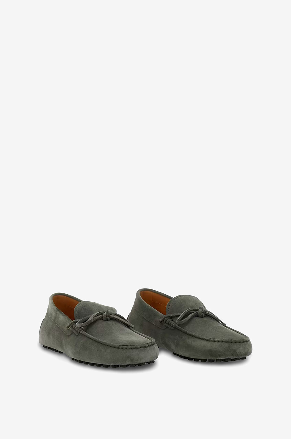 Gommino suede bow loafers - TOD