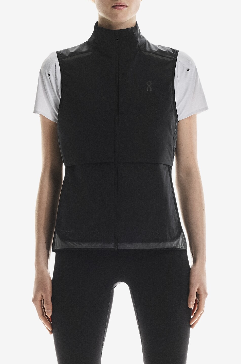 ON Gilet à col montant en tissu technique Weather Femme MULTICOLORE 2