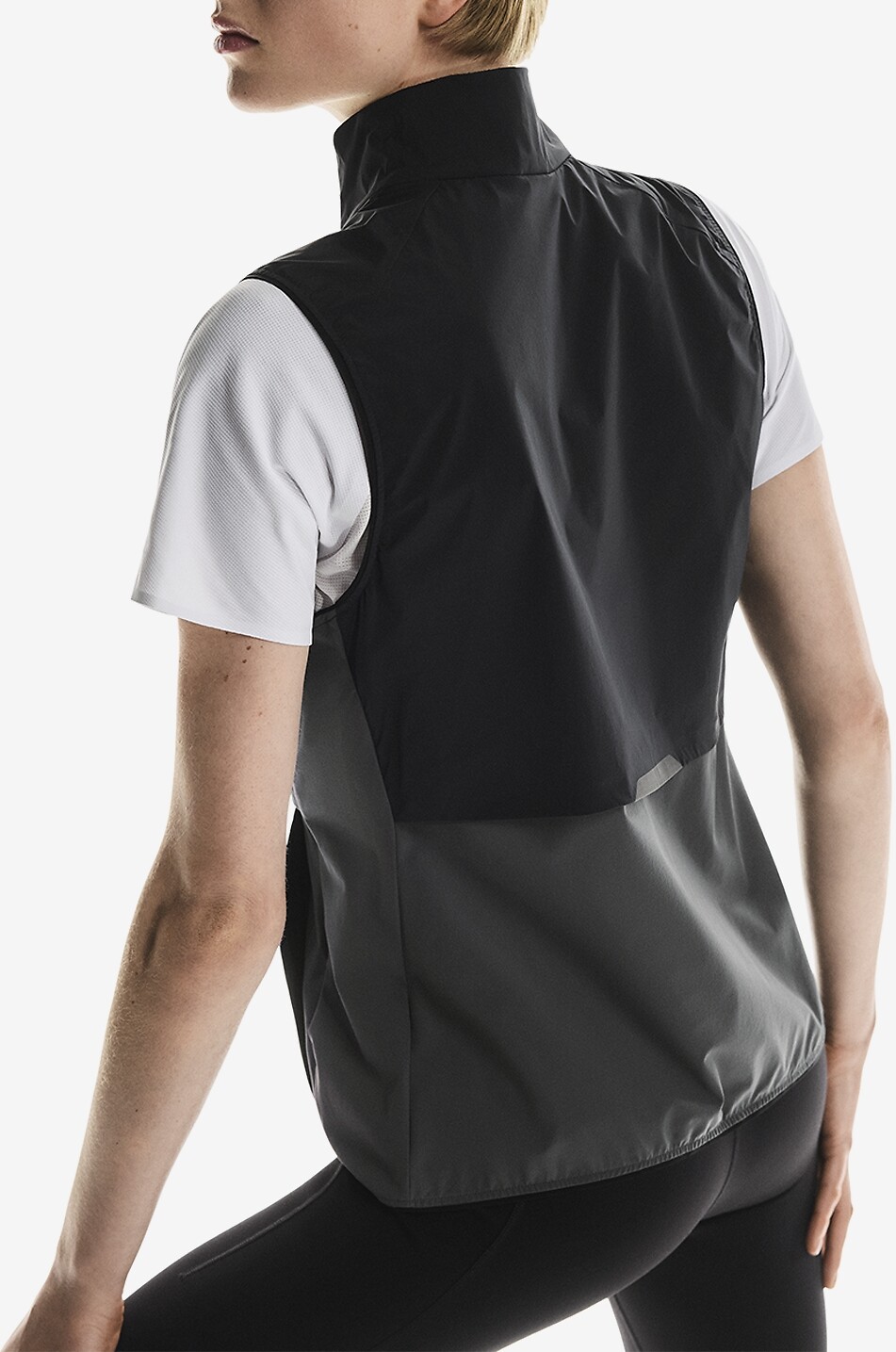 ON Gilet à col montant en tissu technique Weather Femme MULTICOLORE 4