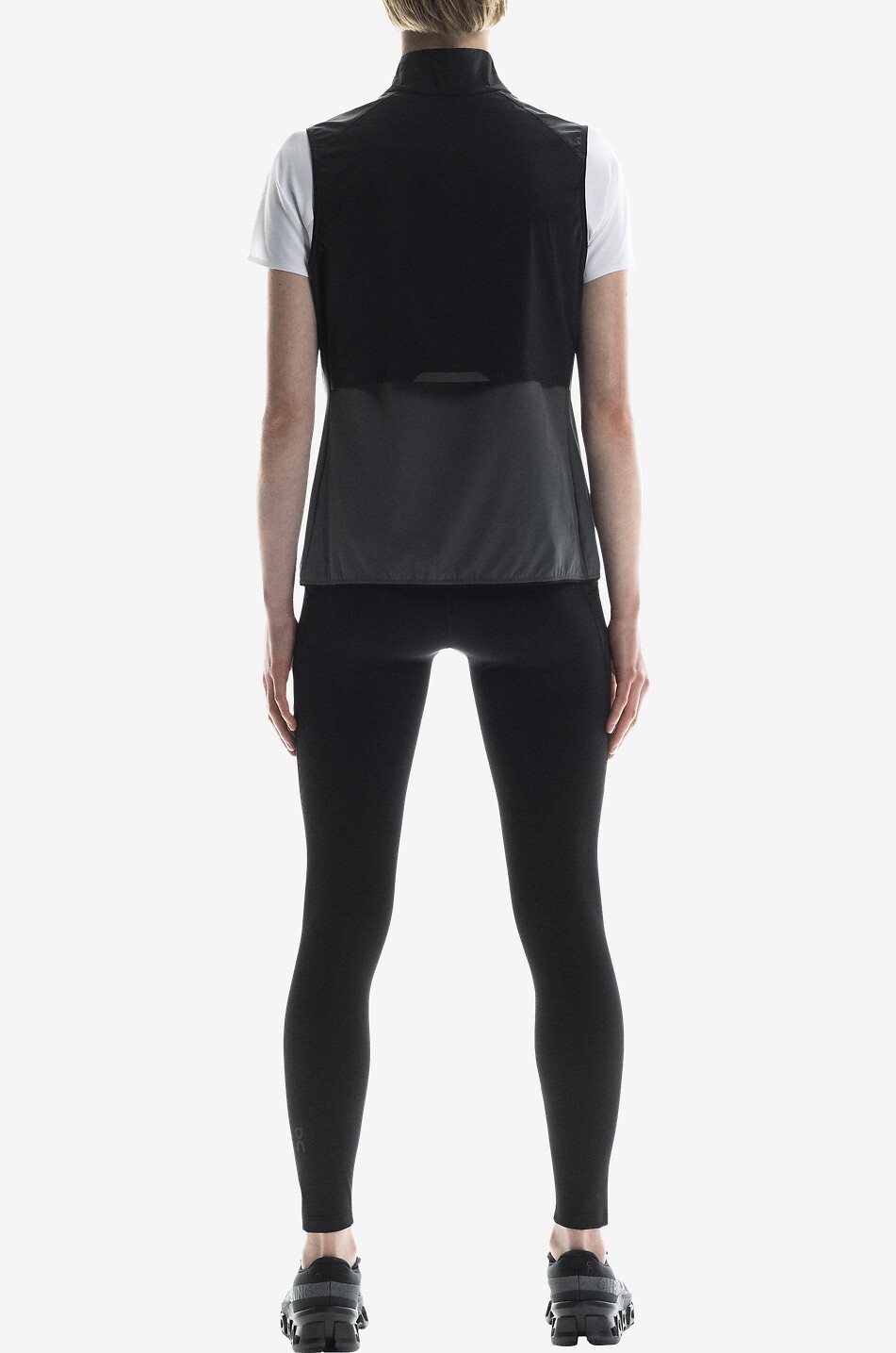 ON Gilet à col montant en tissu technique Weather Femme MULTICOLORE 6