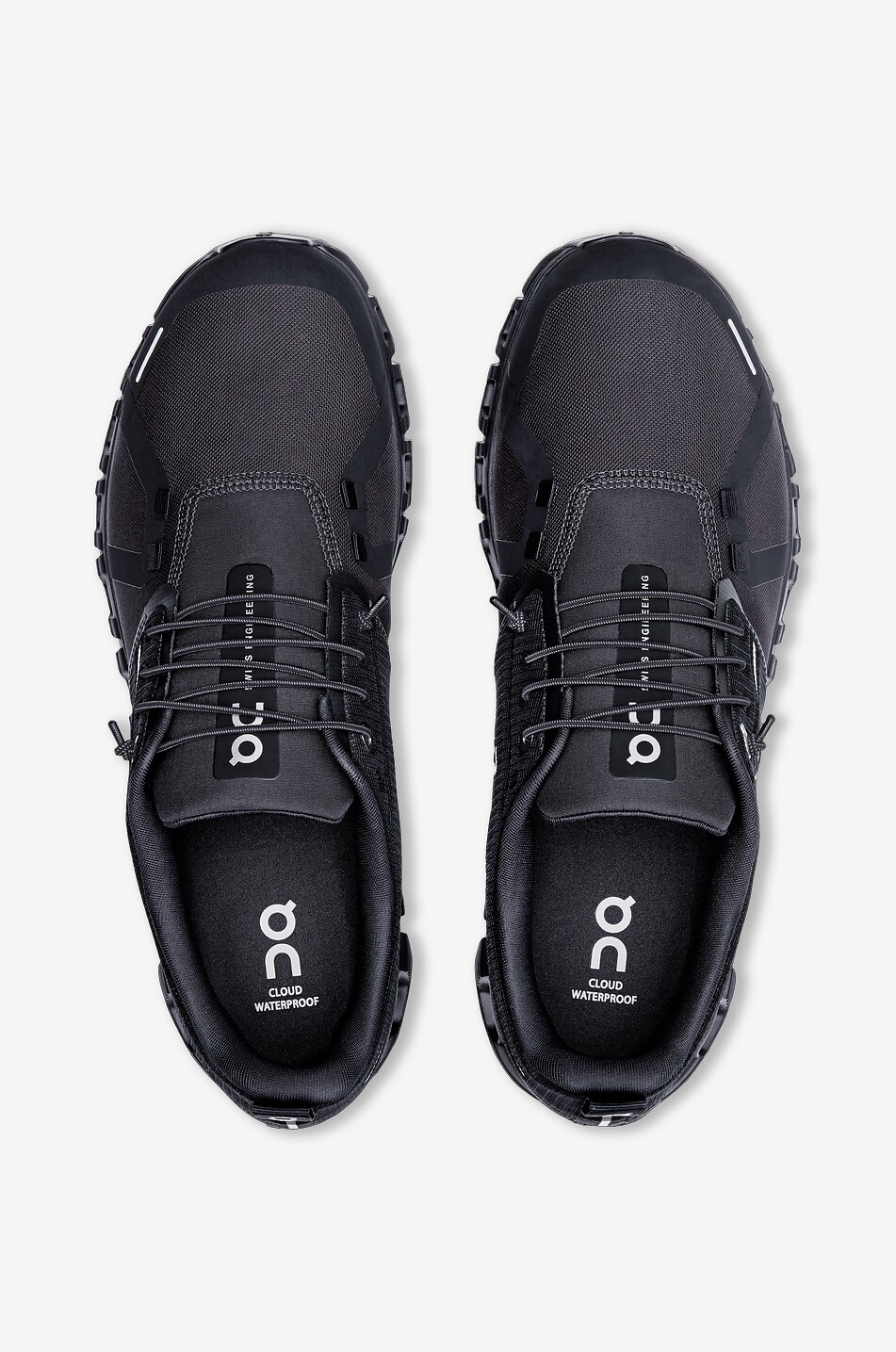 ON Cloud 6 Waterproof waterproof running trainers Men BLACK 5