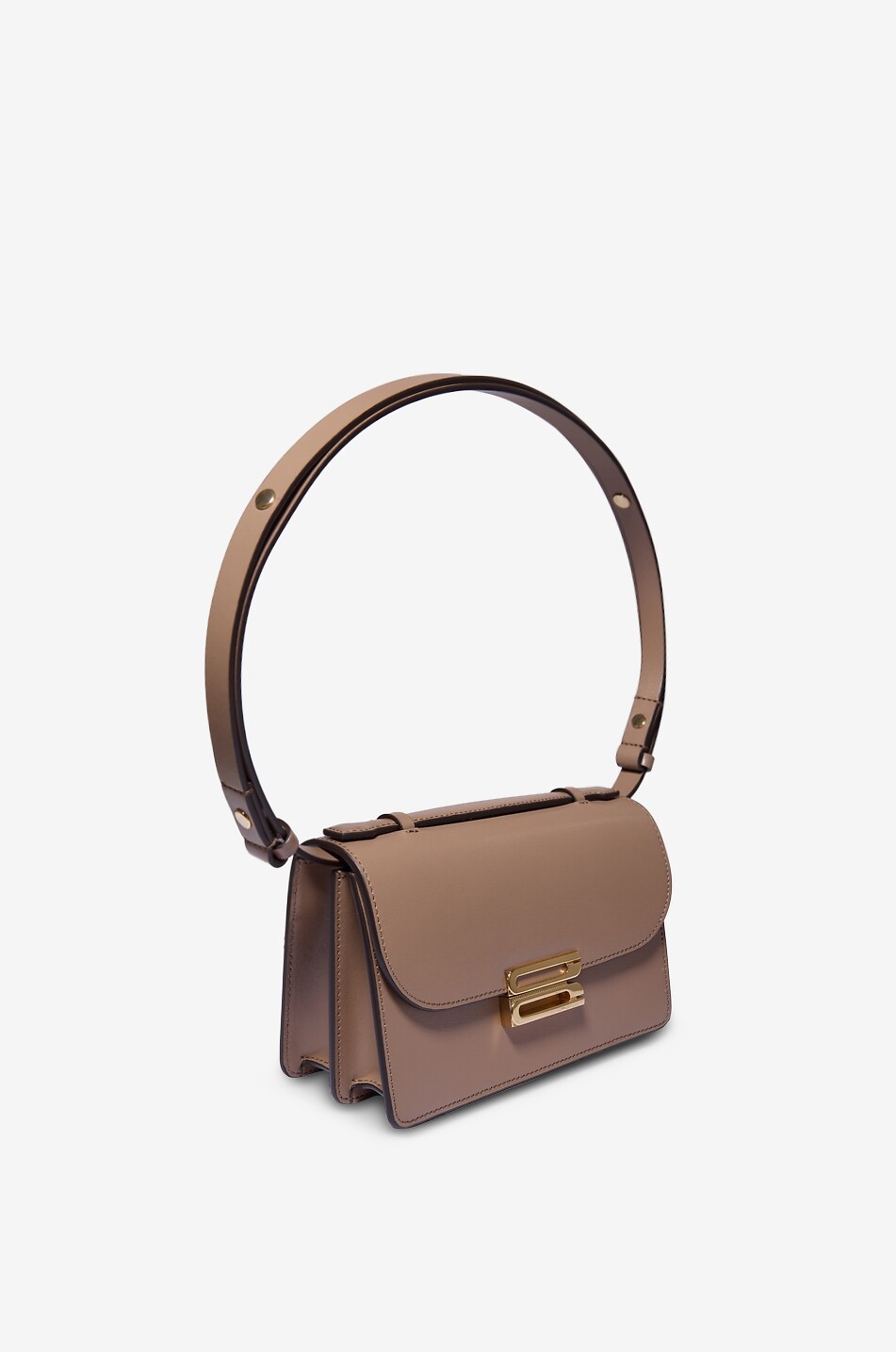 VICTORIA BECKHAM Sac porté épaule en cuir Dorian Femme BEIGE 2