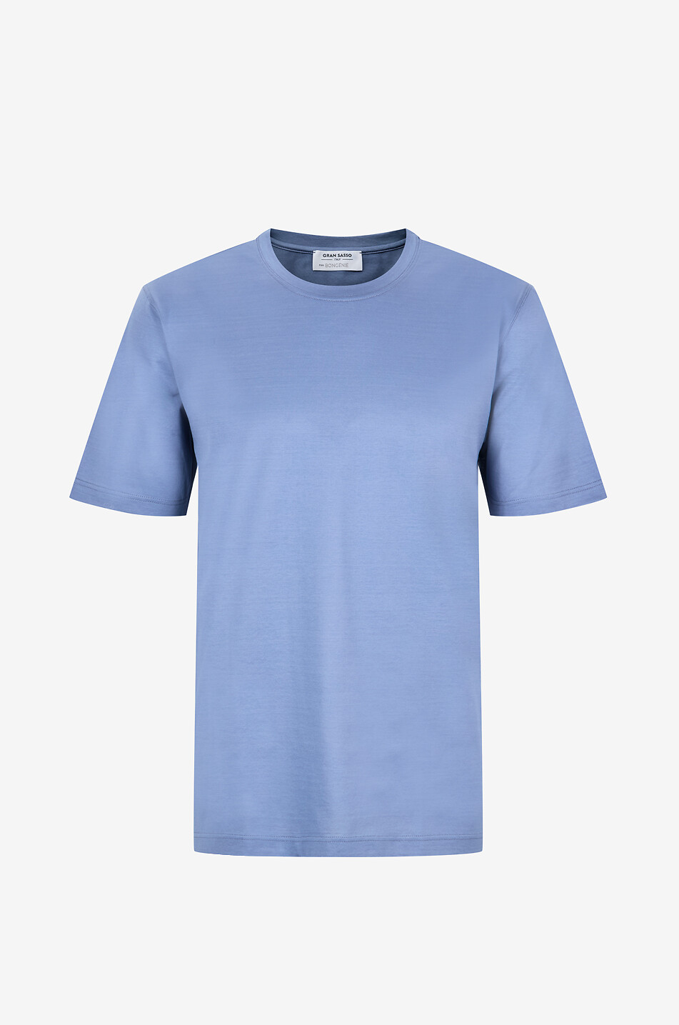 Short-sleeved round-neck cotton jersey T-shirt