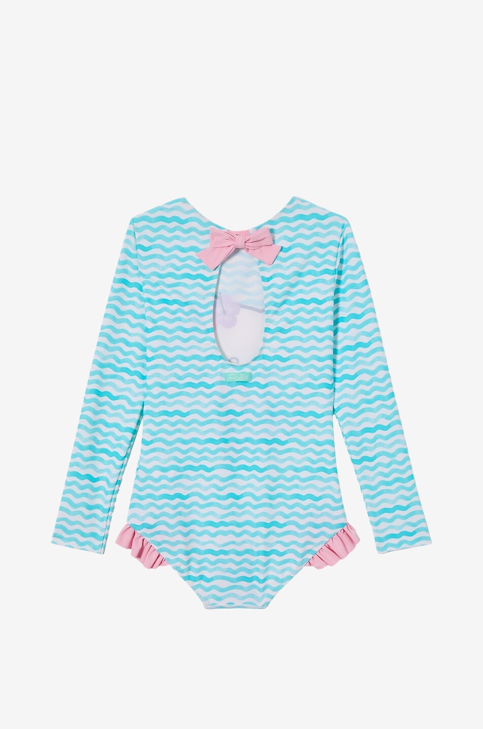 MC2 SAINT BARTH Maillot de bain une pièce fille en lycra Cressy Fille BLEU 2