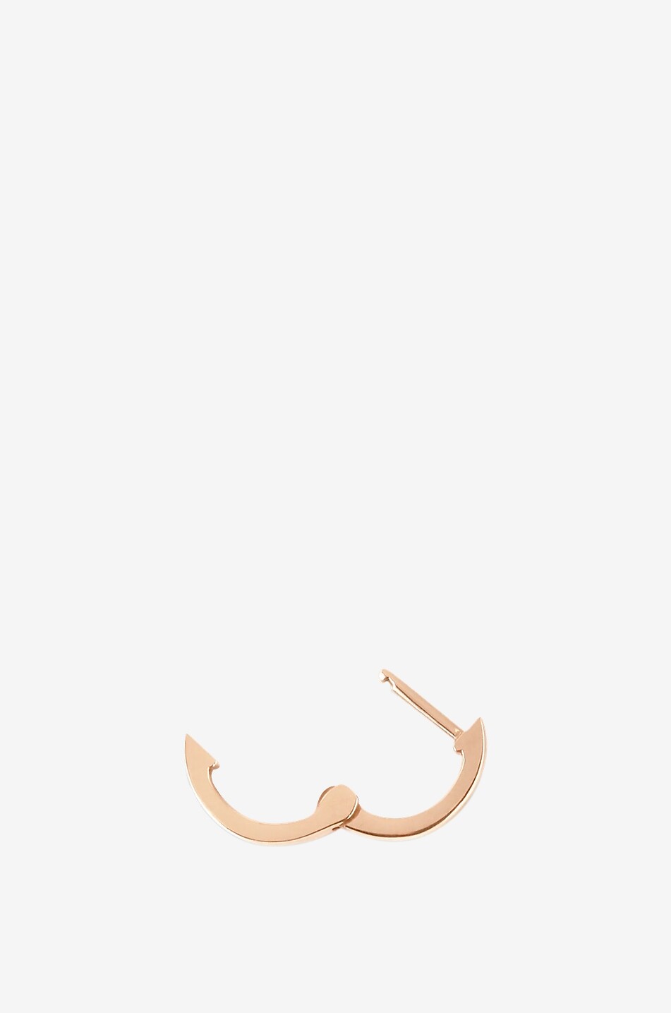 VANRYCKE Officiel pink gold hoop earring with diamonds Women PINK 3