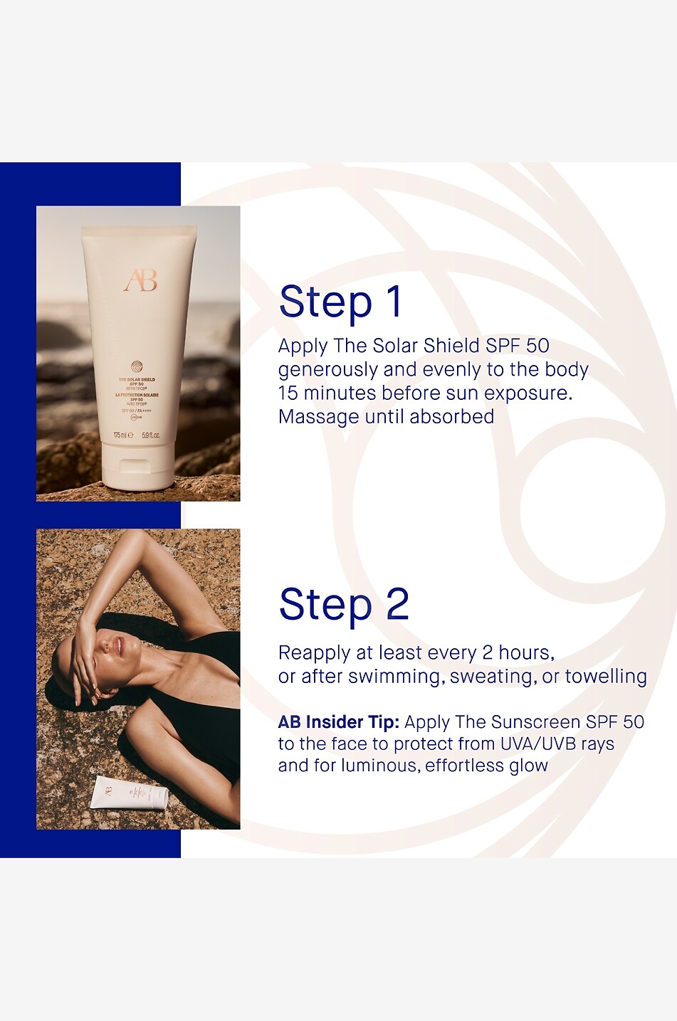 AUGUSTINUS BADER The Solar Shield SPF 50 with TFC8 sun cream - 175ml Unisex Colourless 7