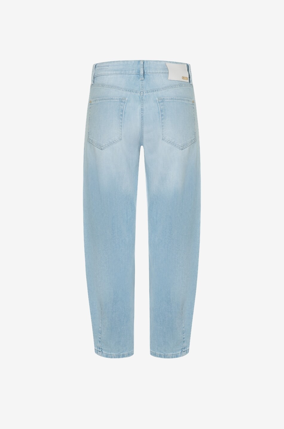 CAMBIO Elin light-washed cropped barrel leg jeans Women LIGHT BLUE 2