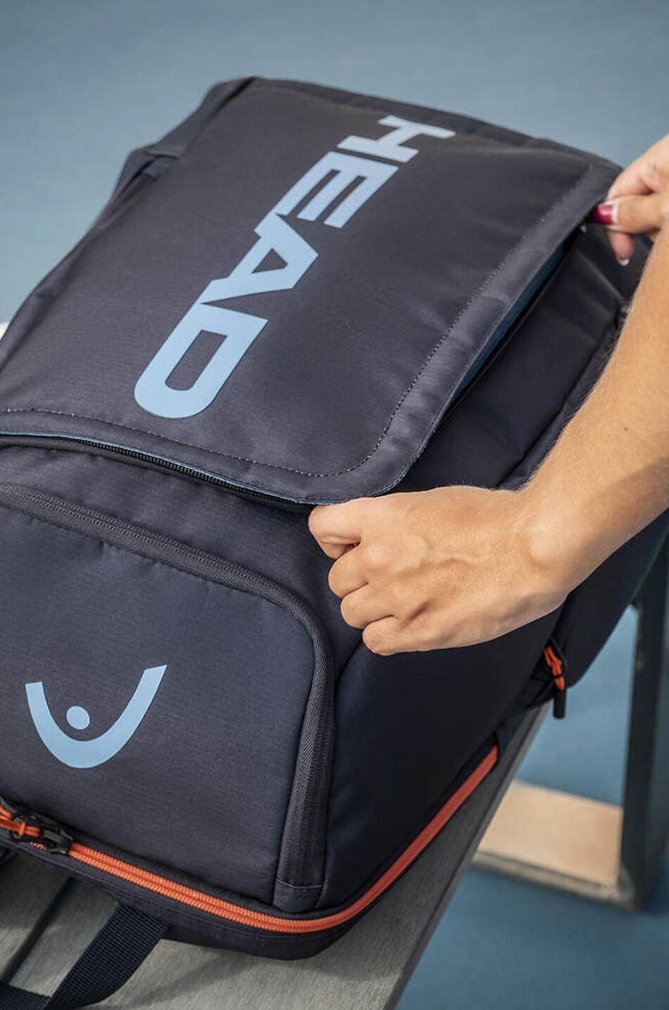 HEAD Sac à dos de tennis Pro 28L Unisexe BLEU FONCE 3