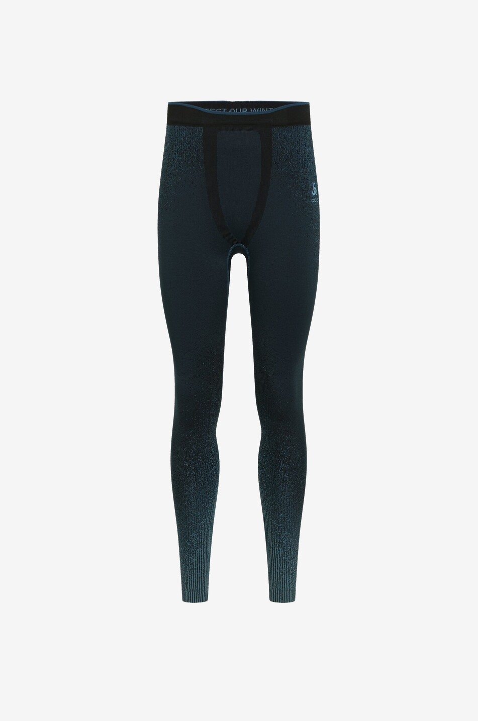 ODLO Thermische Lauftights Performance Warm Herren DUNKELBLAU 1