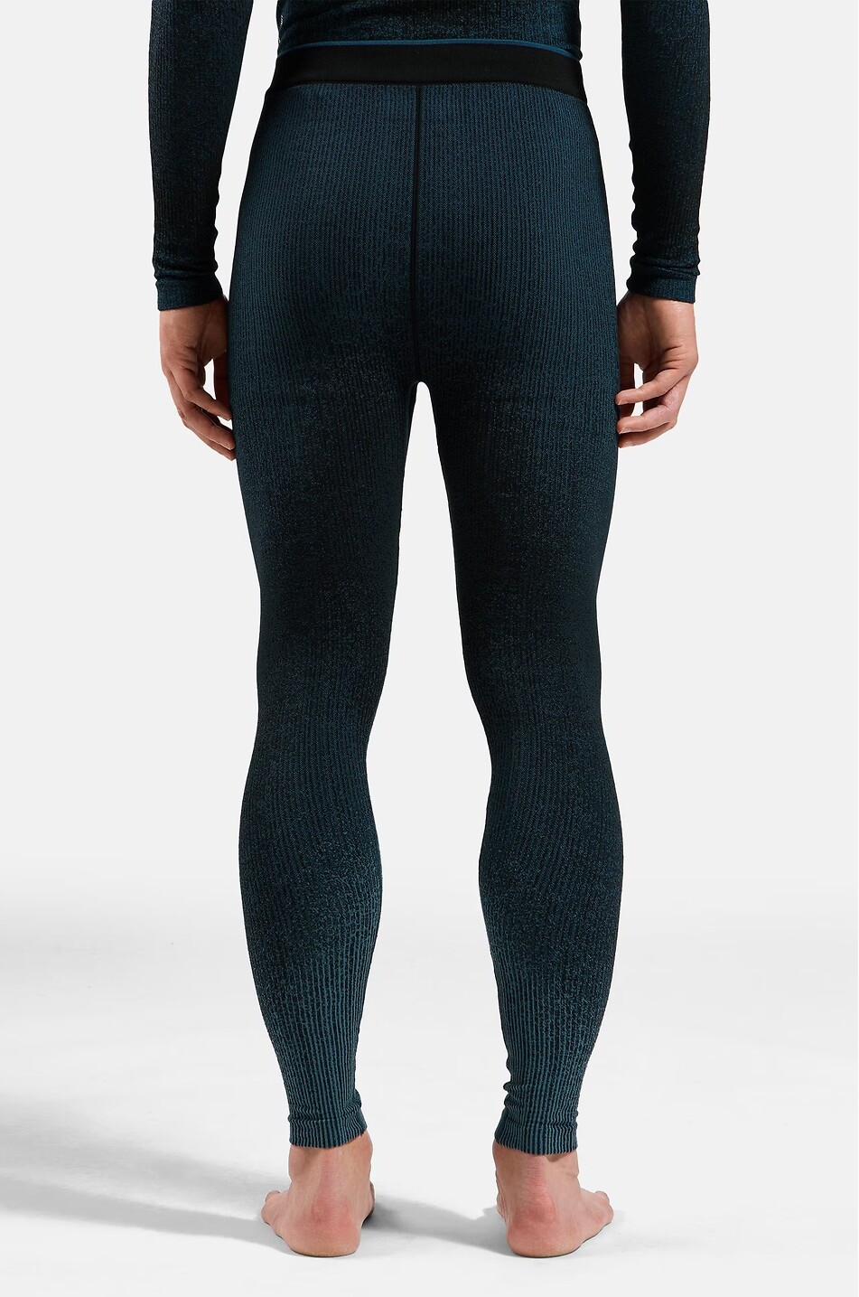 ODLO Thermische Lauftights Performance Warm Herren DUNKELBLAU 4