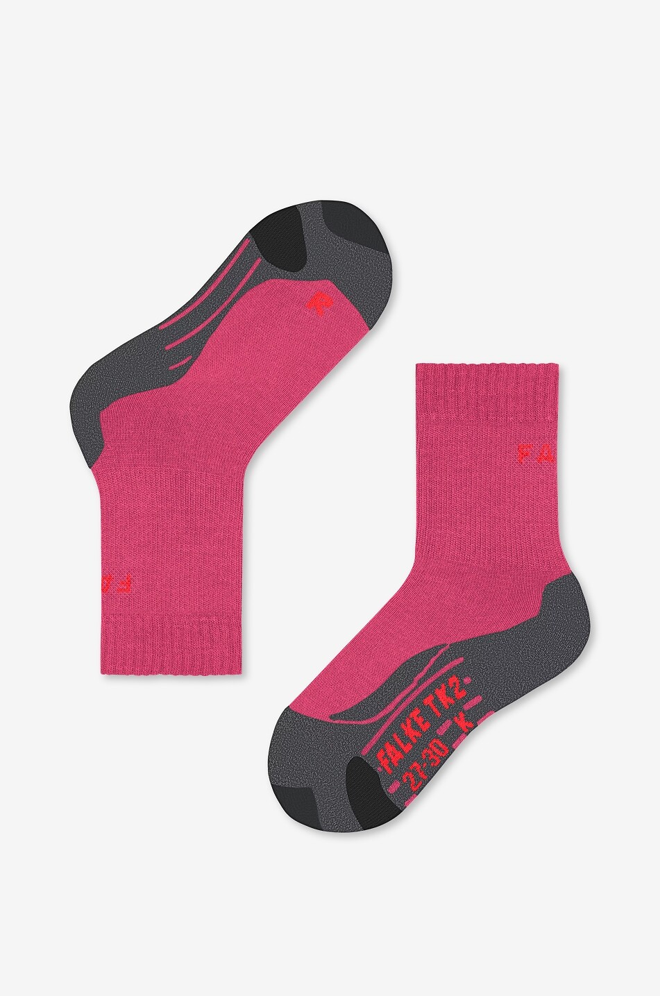 FALKE TK2 Trekking children's hiking socks Men PINK 5