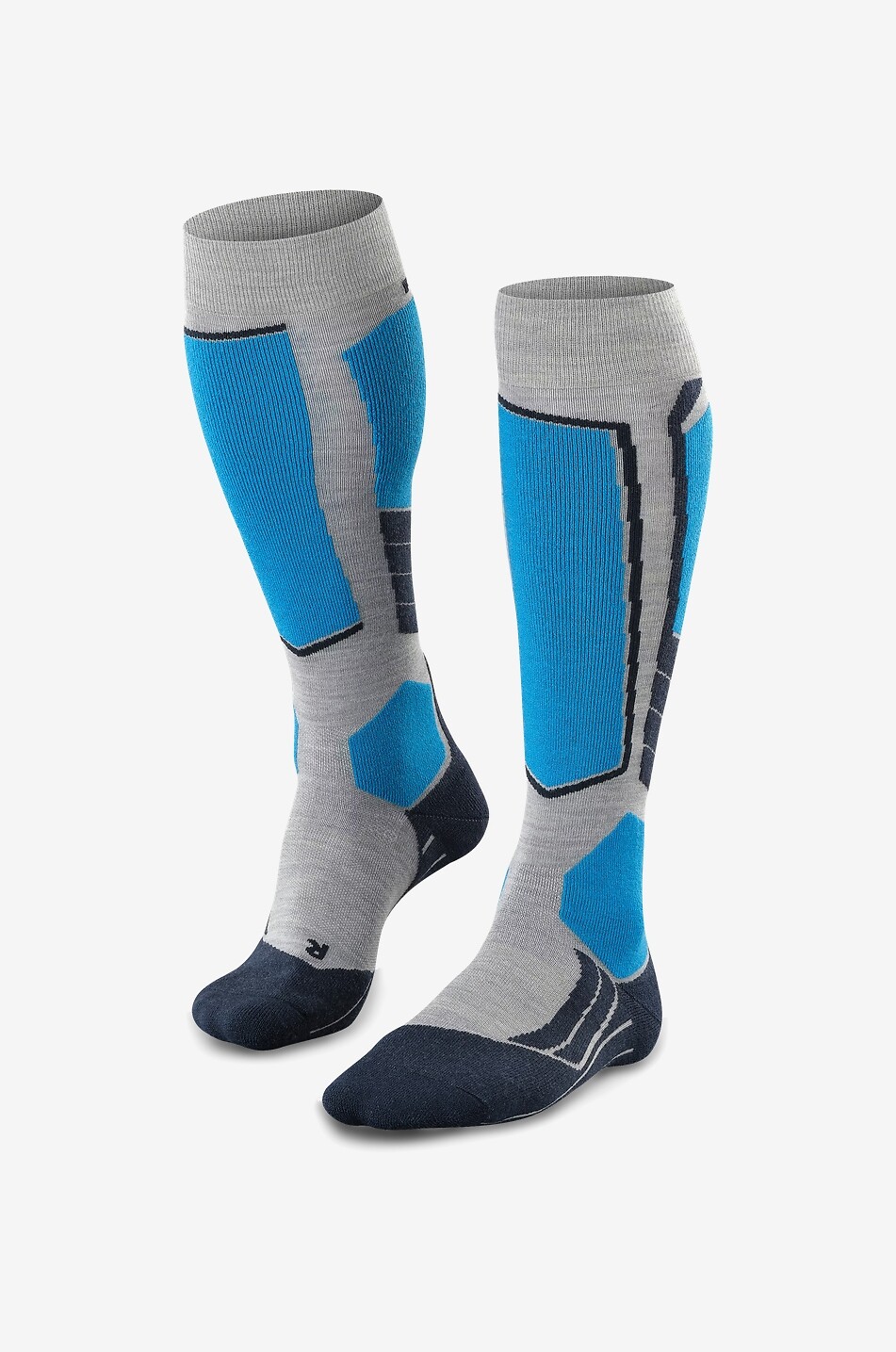 FALKE Skisocken SK2 Intermediate Wool M Herren HELLGRAU 3