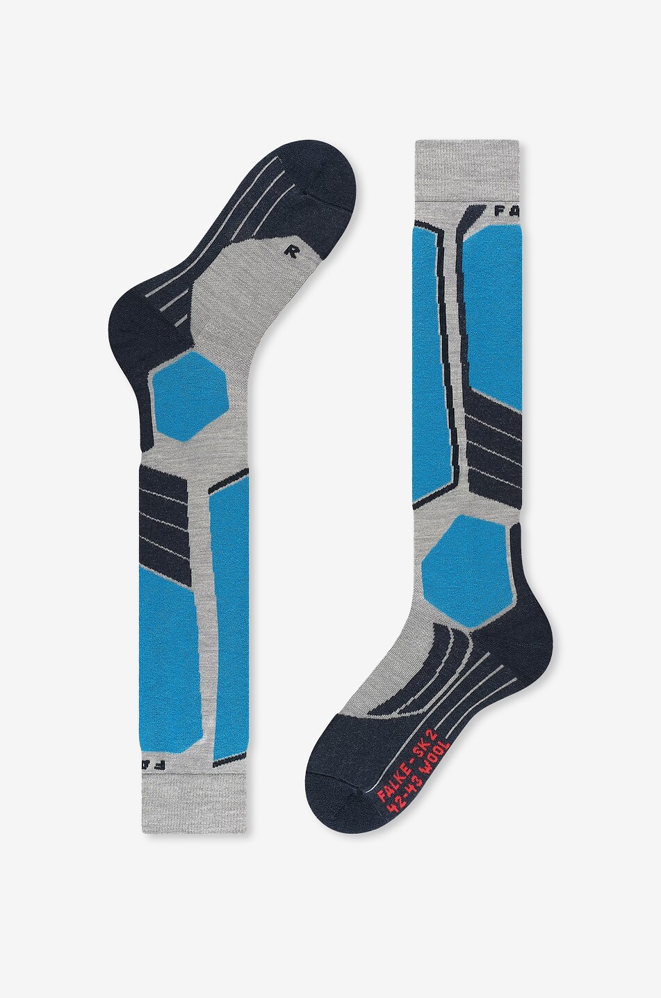 FALKE Skisocken SK2 Intermediate Wool M Herren HELLGRAU 6