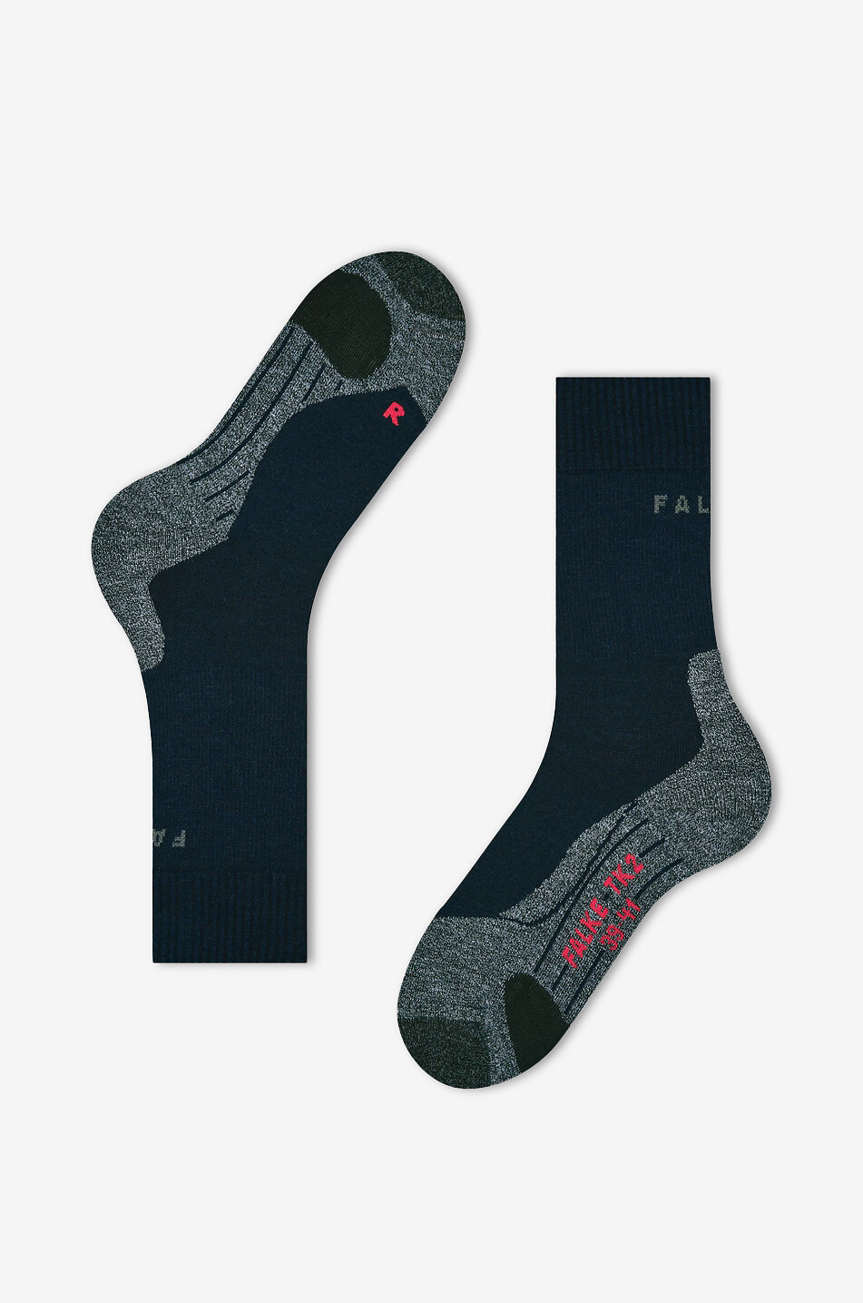 FALKE TK2 blended wool trekking socks Women DARK BLUE 6