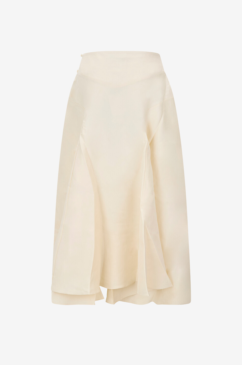 KALLMEYER Langer Rock aus Viskose und Leinen Alyse Damen BEIGE 2