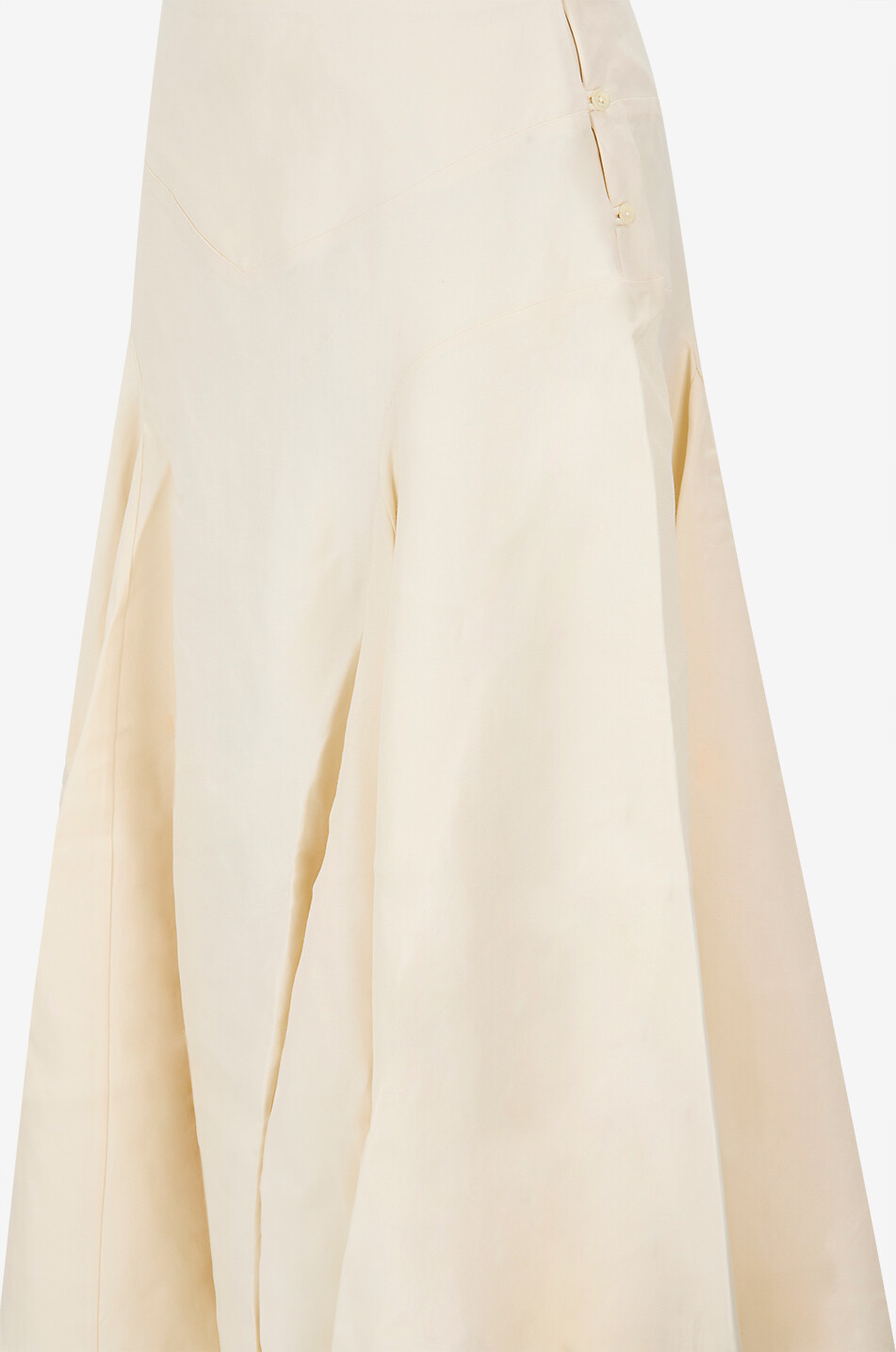 KALLMEYER Jupe longue en viscose et lin Alyse Femme BEIGE 4