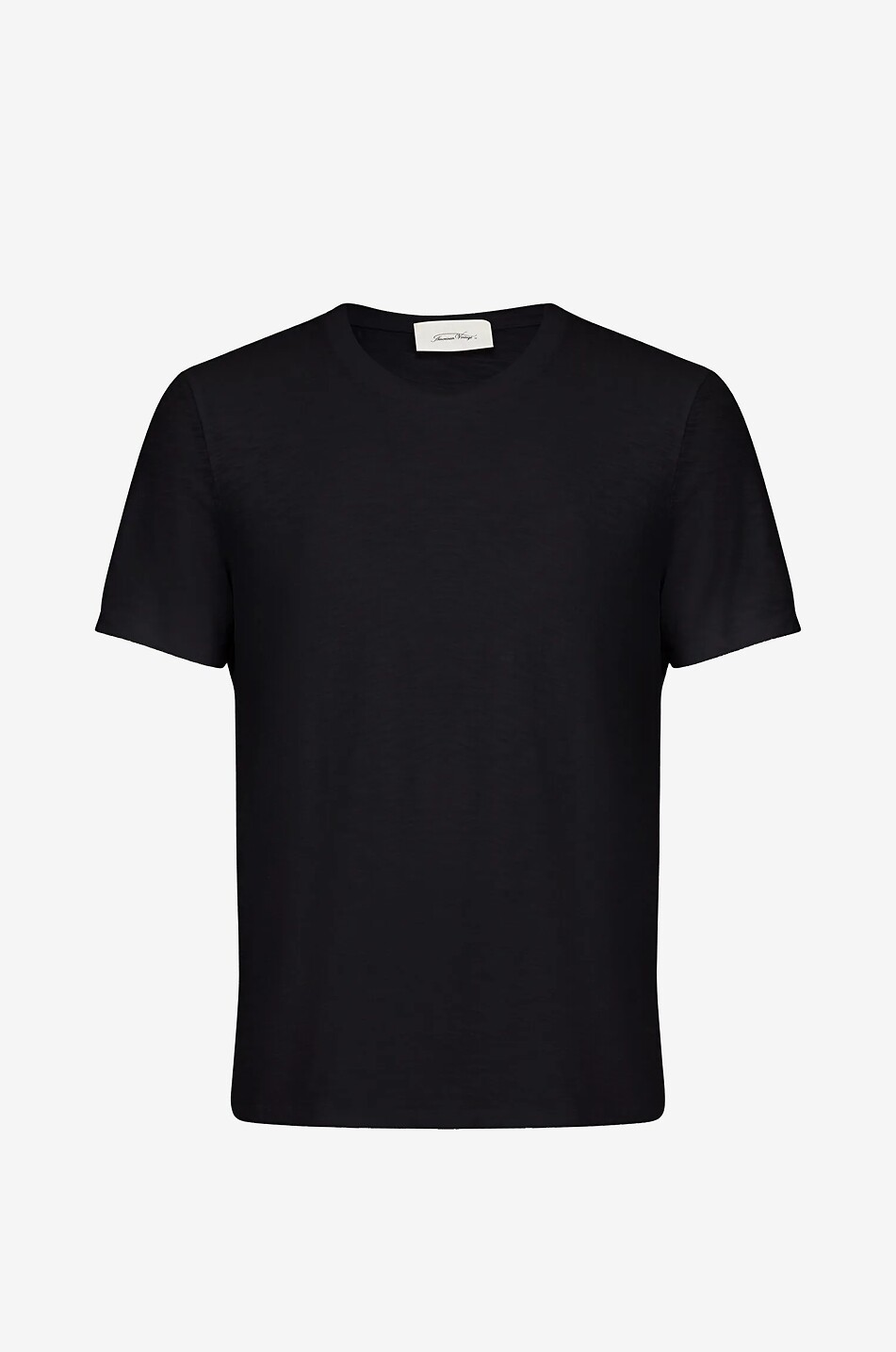 AMERICAN VINTAGE T-shirt à col rond à manches courtes en coton Bysapick Homme NOIR 1