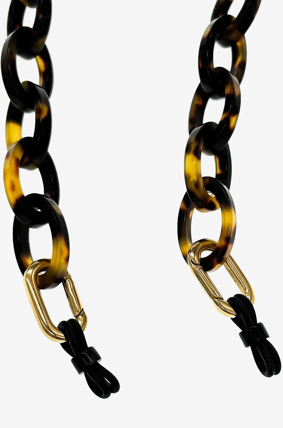 ORRIS LONDON Chunky chain-link eyewear chain Women BROWN 2