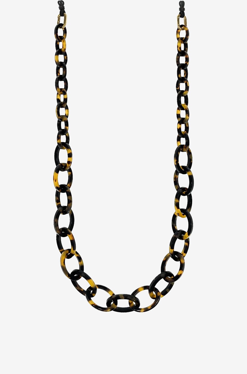 ORRIS LONDON Chunky chain-link eyewear chain Women BROWN 3