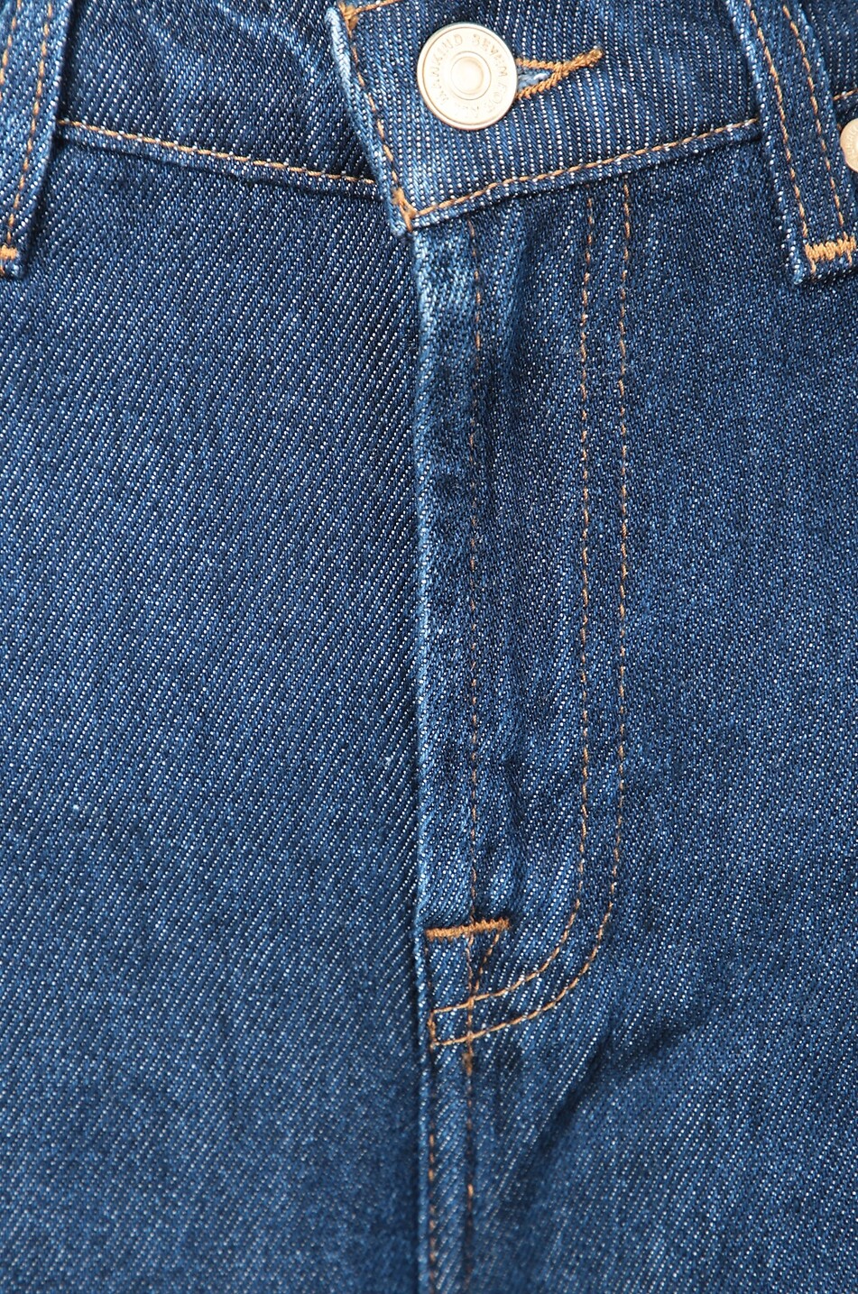 7 FOR ALL MANKIND Jean droit en denim Modern Dojo Femme BLEU FONCE 3