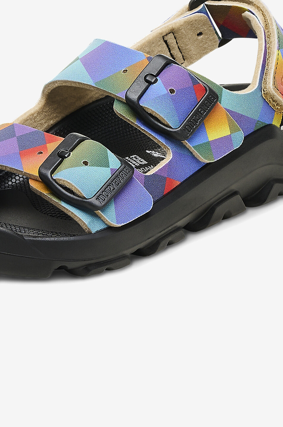 BIRKENSTOCK Sandales à carreaux garçon Mogami Garçon MULTICOLORE 2