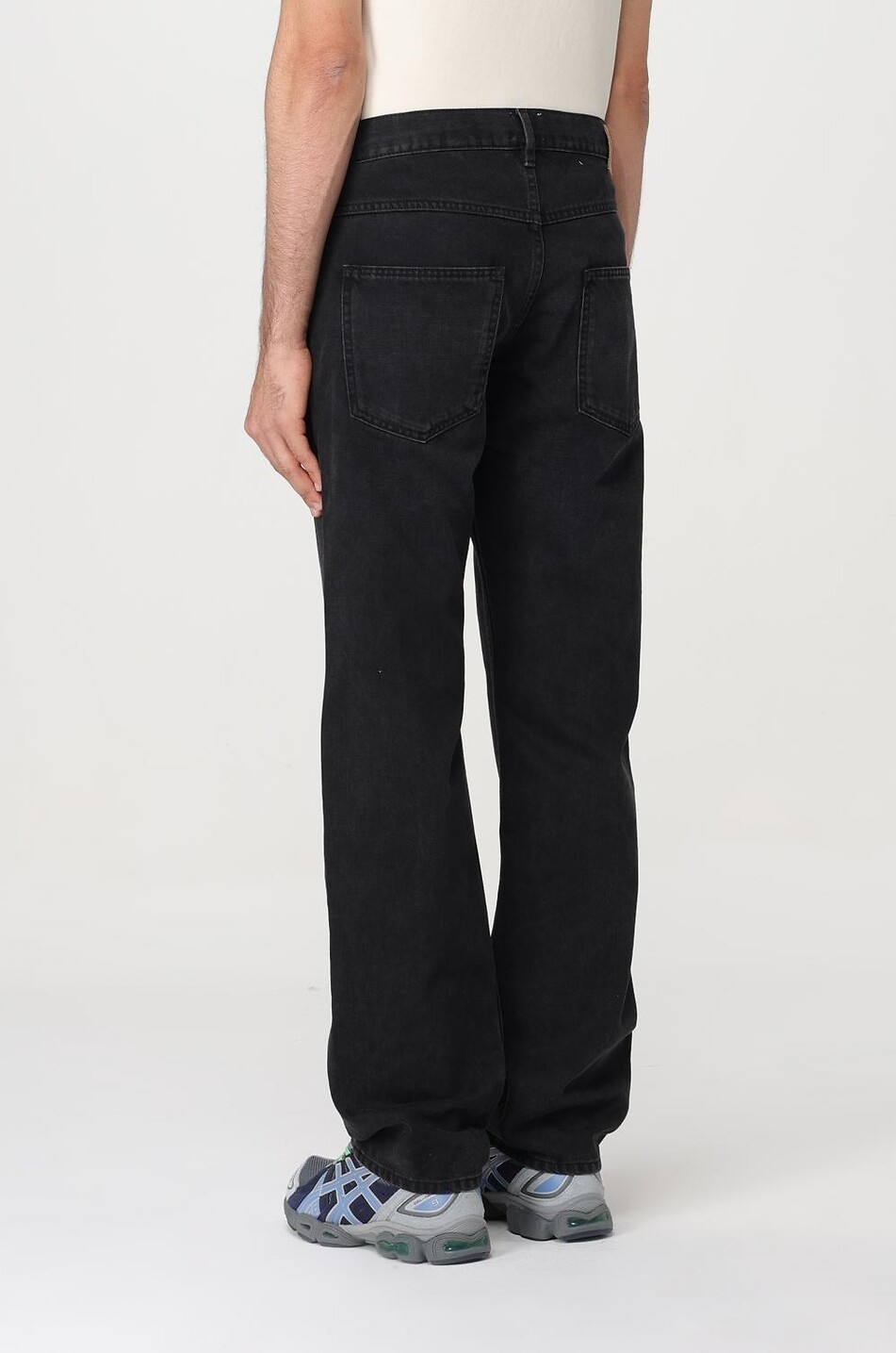 ISABEL MARANT Gerade Jeans aus Baumwolldenim Joakim-Ga Herren SCHWARZ 2