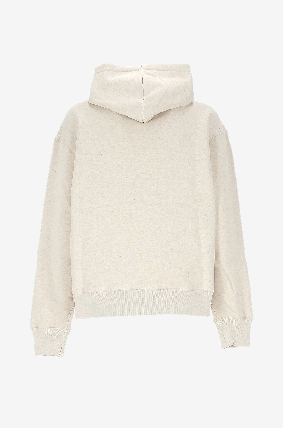 ALEXANDER McQUEEN Sweat-shirt à capuche ample en coton molleton Homme BLANC CASSE 2